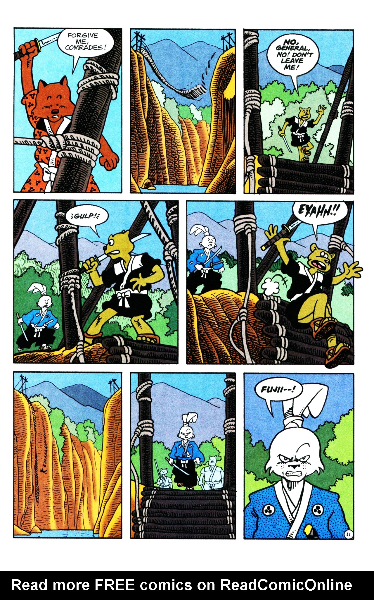 Read online Usagi Yojimbo (1993) comic -  Issue #11 - 12