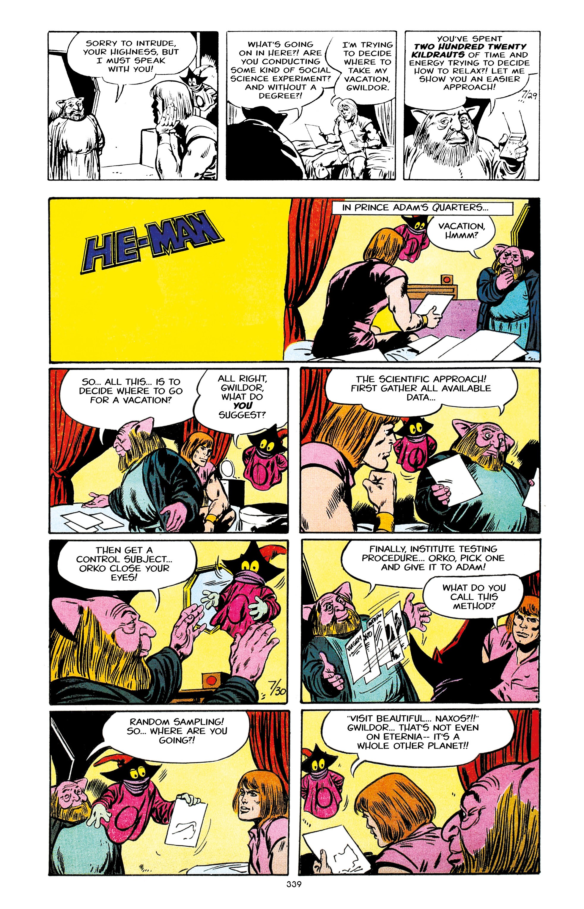 Read online He-Man and the Masters of the Universe: The Newspaper Comic Strips comic -  Issue # TPB (Part 4) - 39