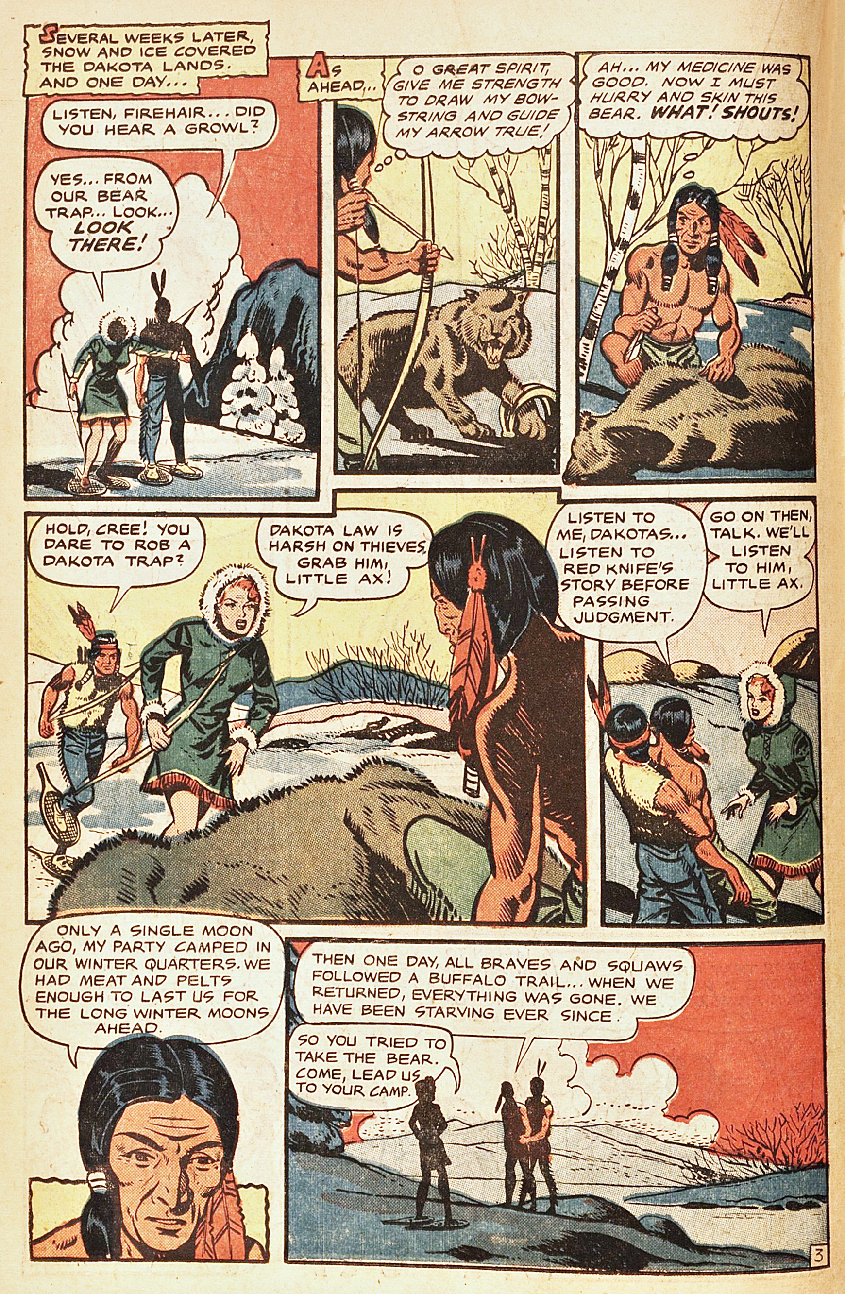 Read online Firehair (1951) comic -  Issue #8 - 18