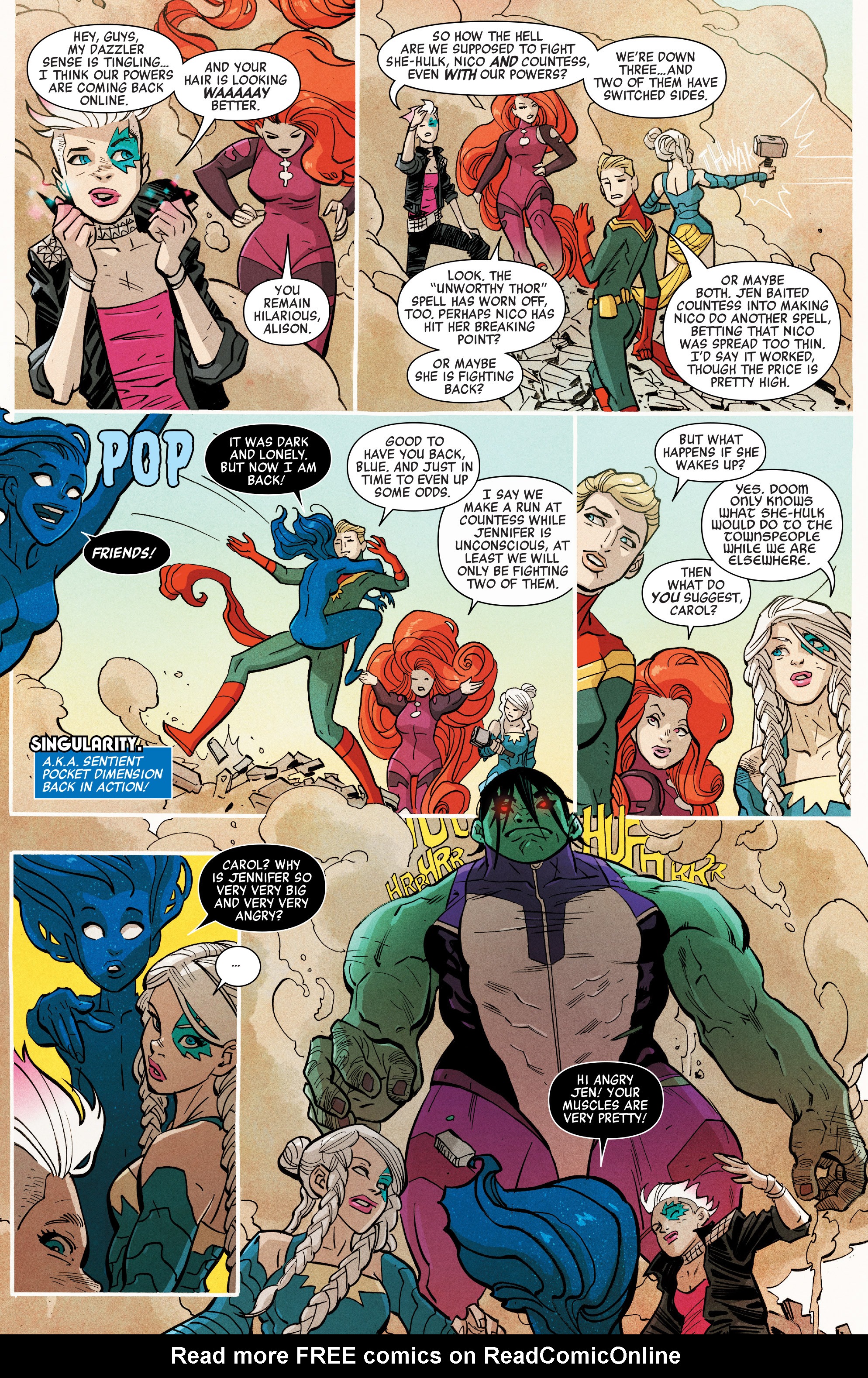 Read online A-Force (2016) comic -  Issue #6 - 16