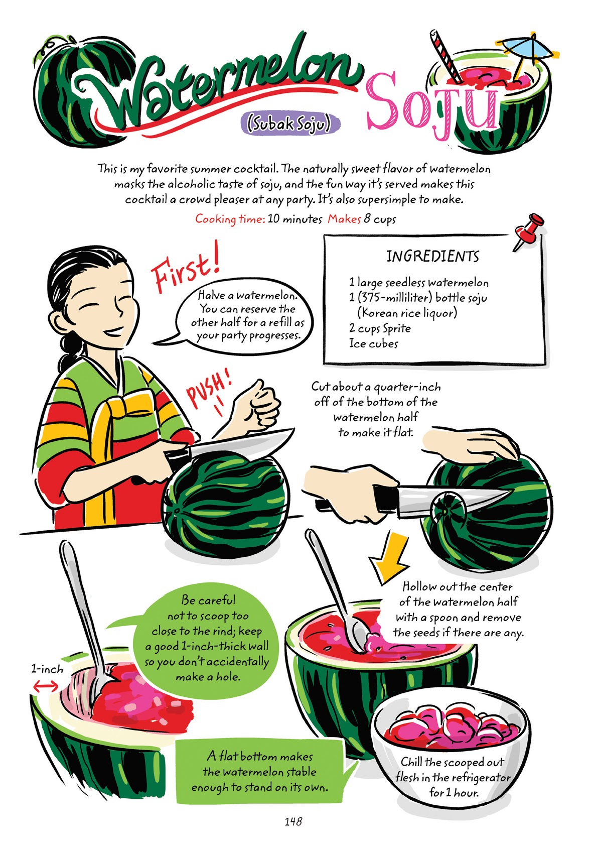 Read online Cook Korean! A Comic Book With Recipes comic -  Issue # TPB (Part 2) - 49