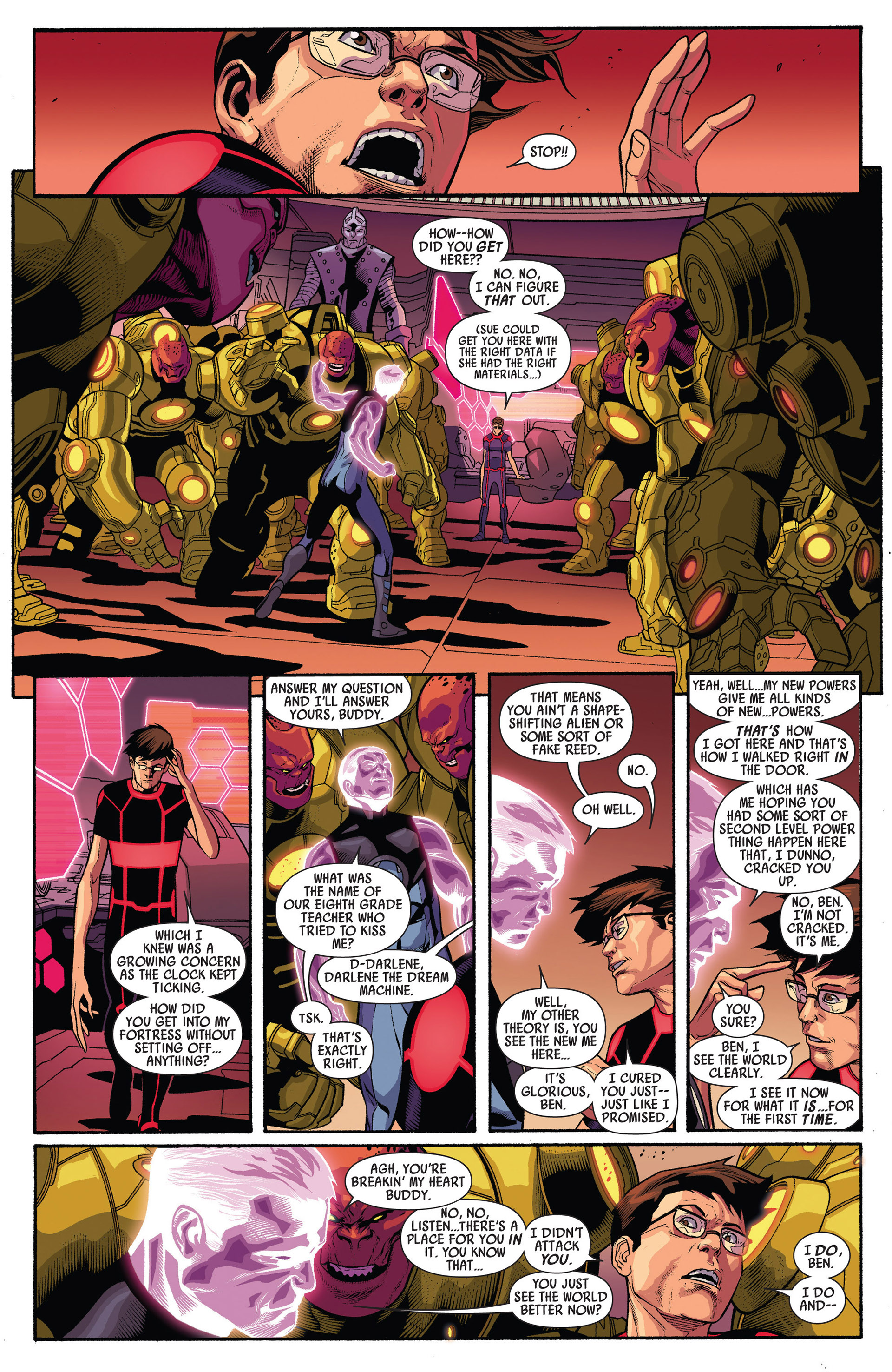 Read online Ultimate Doom comic -  Issue #4 - 5
