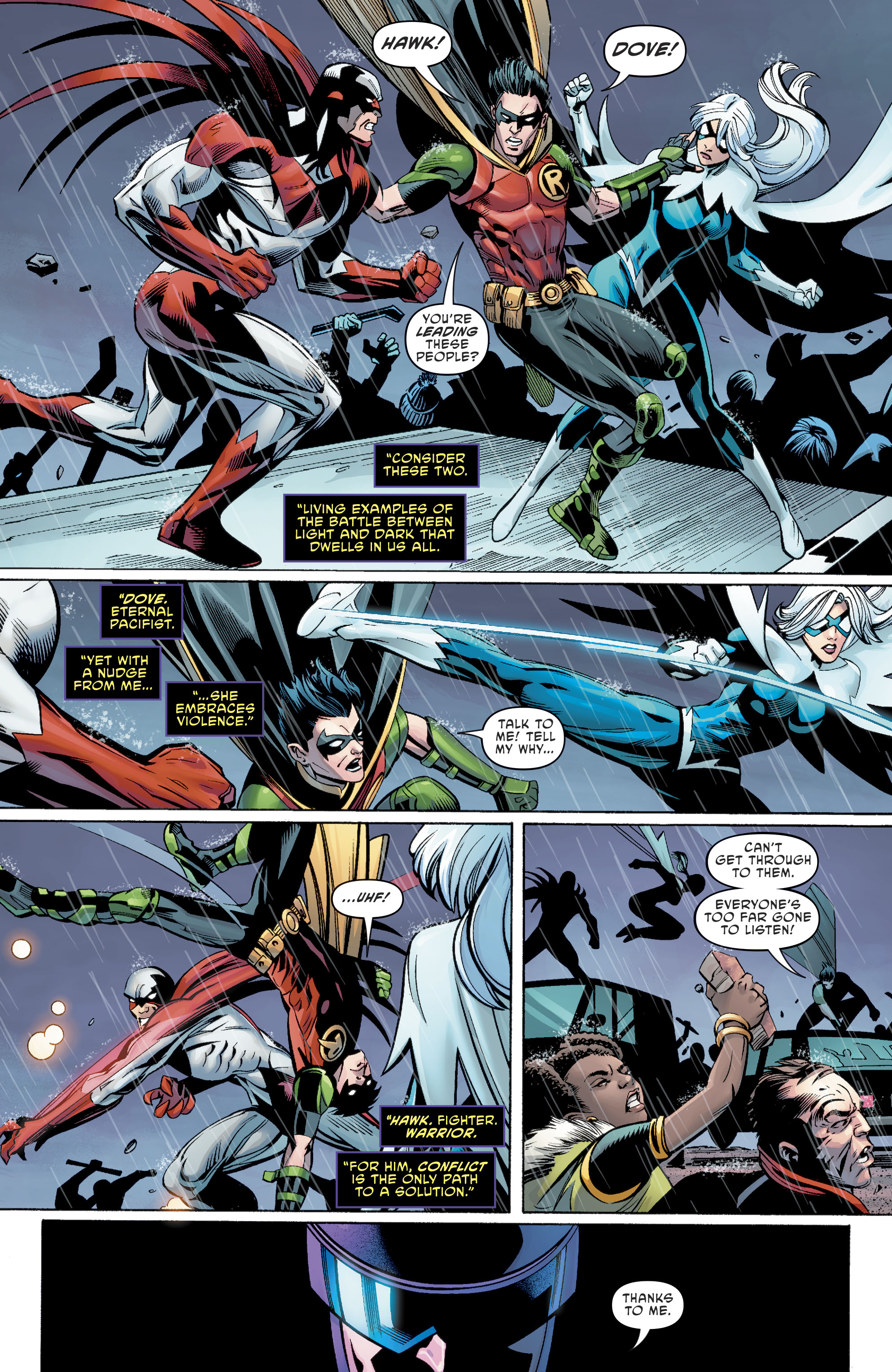 Read online Titans: Burning Rage comic -  Issue #5 - 6