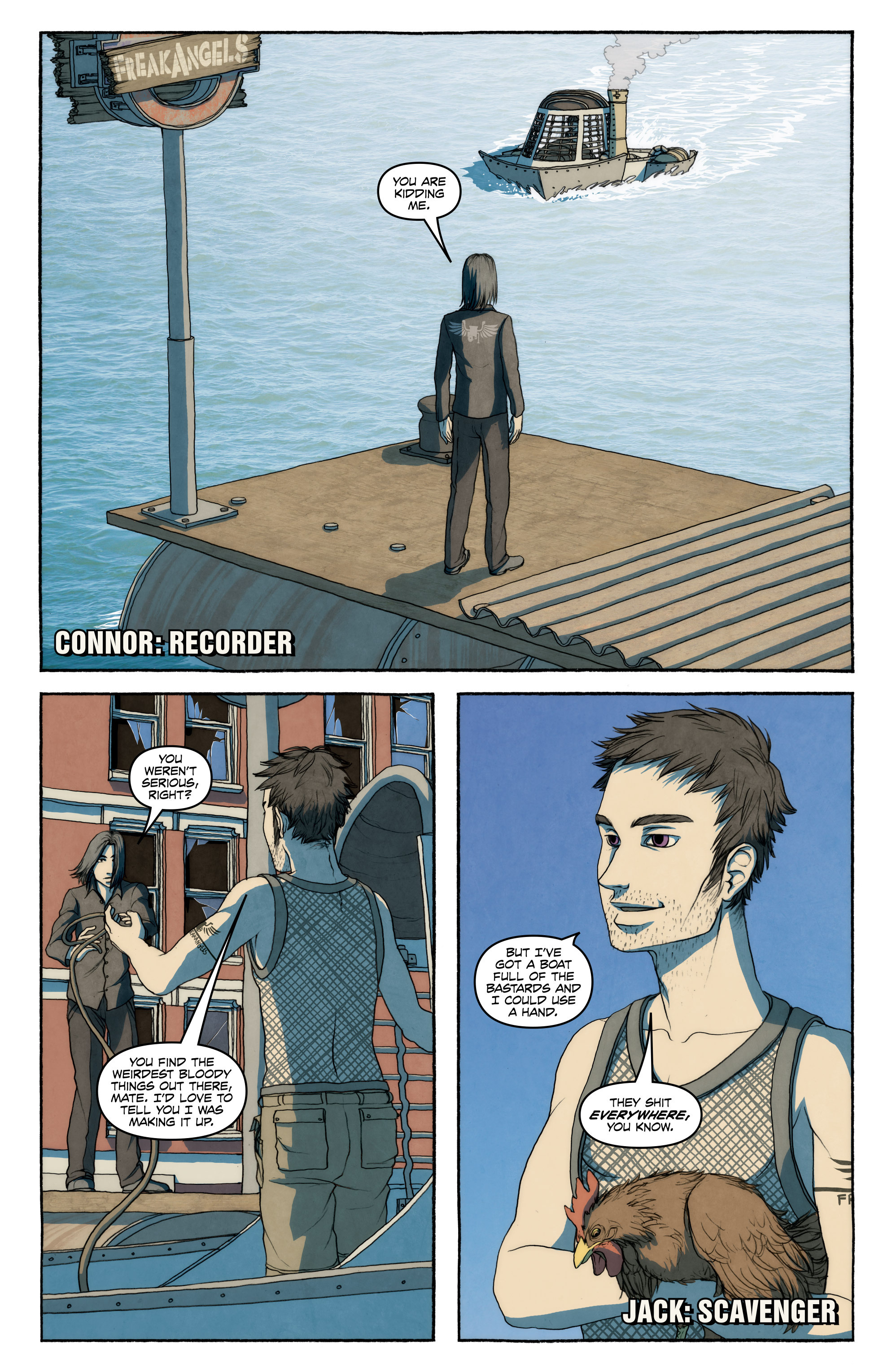 Read online FreakAngels comic -  Issue #3 - 6