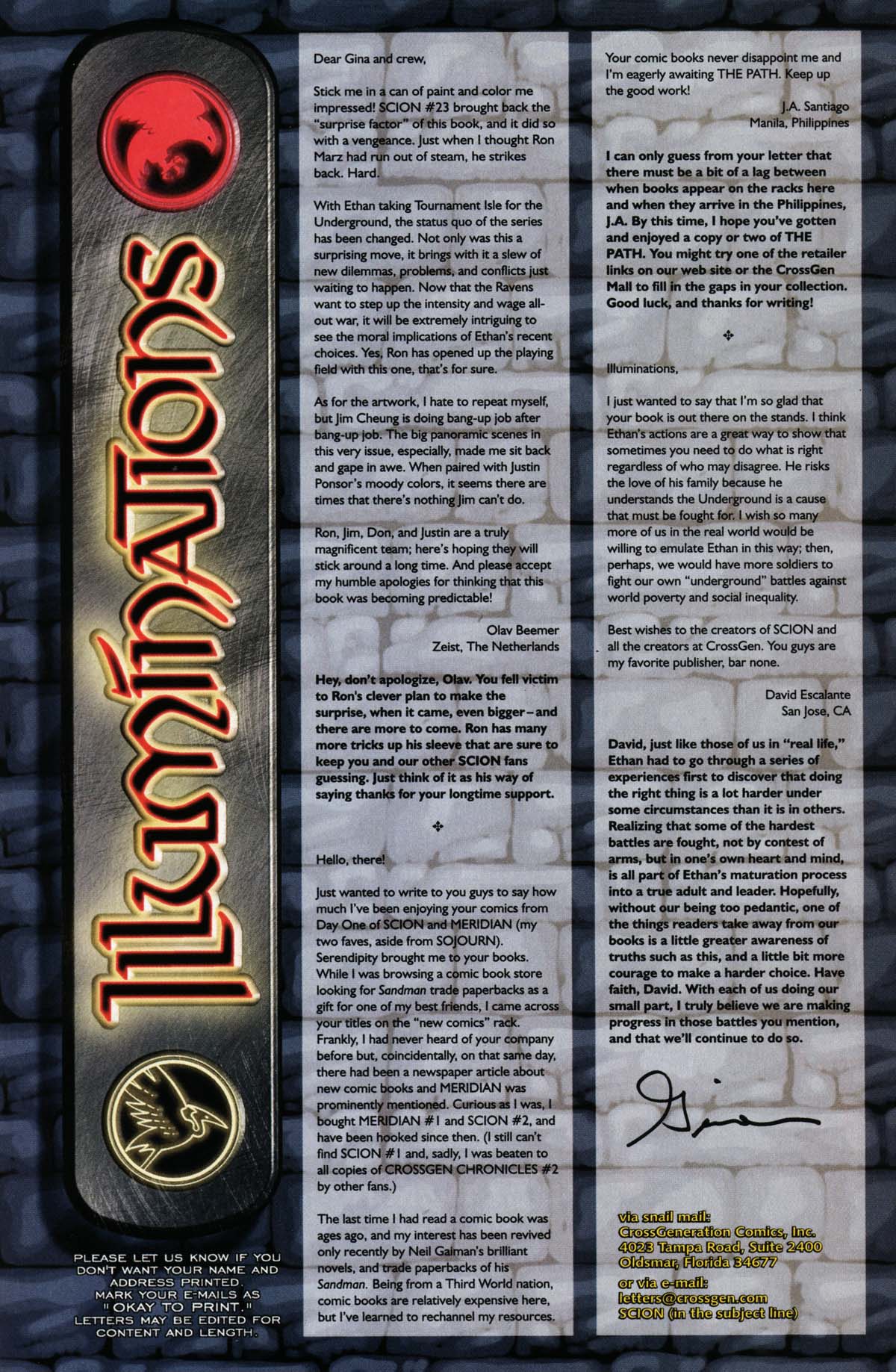 Read online Scion comic -  Issue #25 - 37