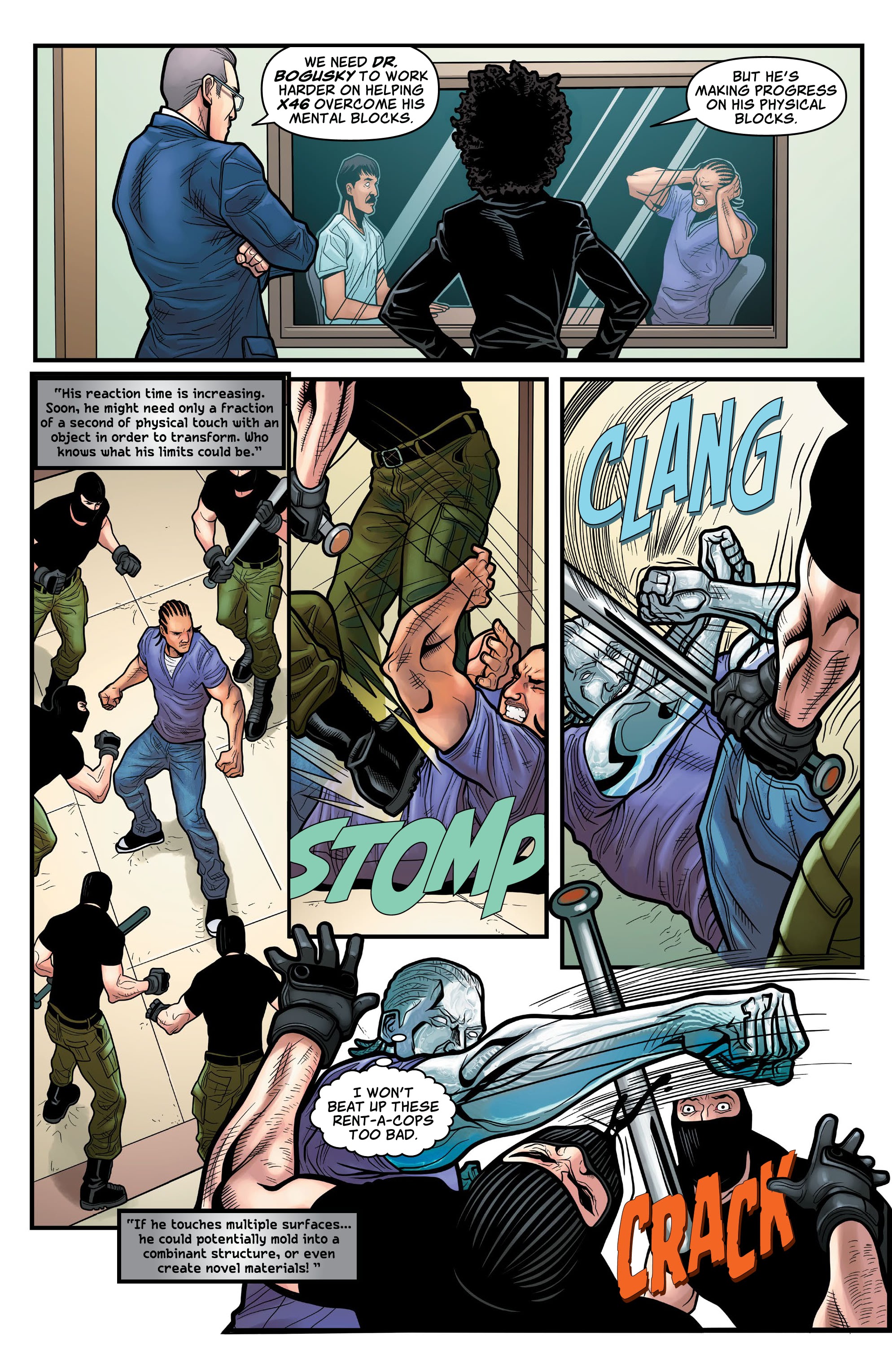 Read online PhenomX comic -  Issue #2 - 8