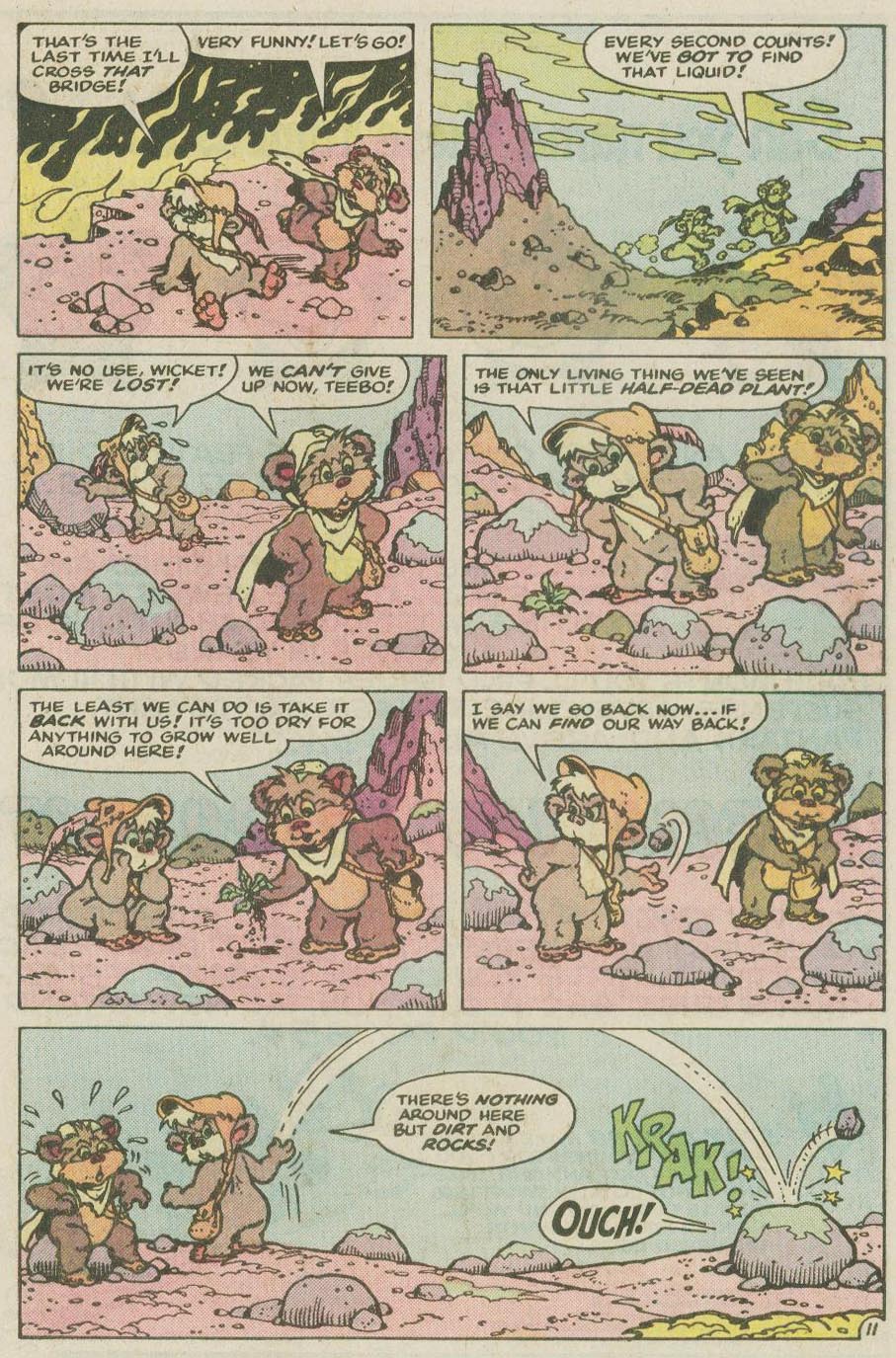 Read online Ewoks (1987) comic -  Issue #1 - 13