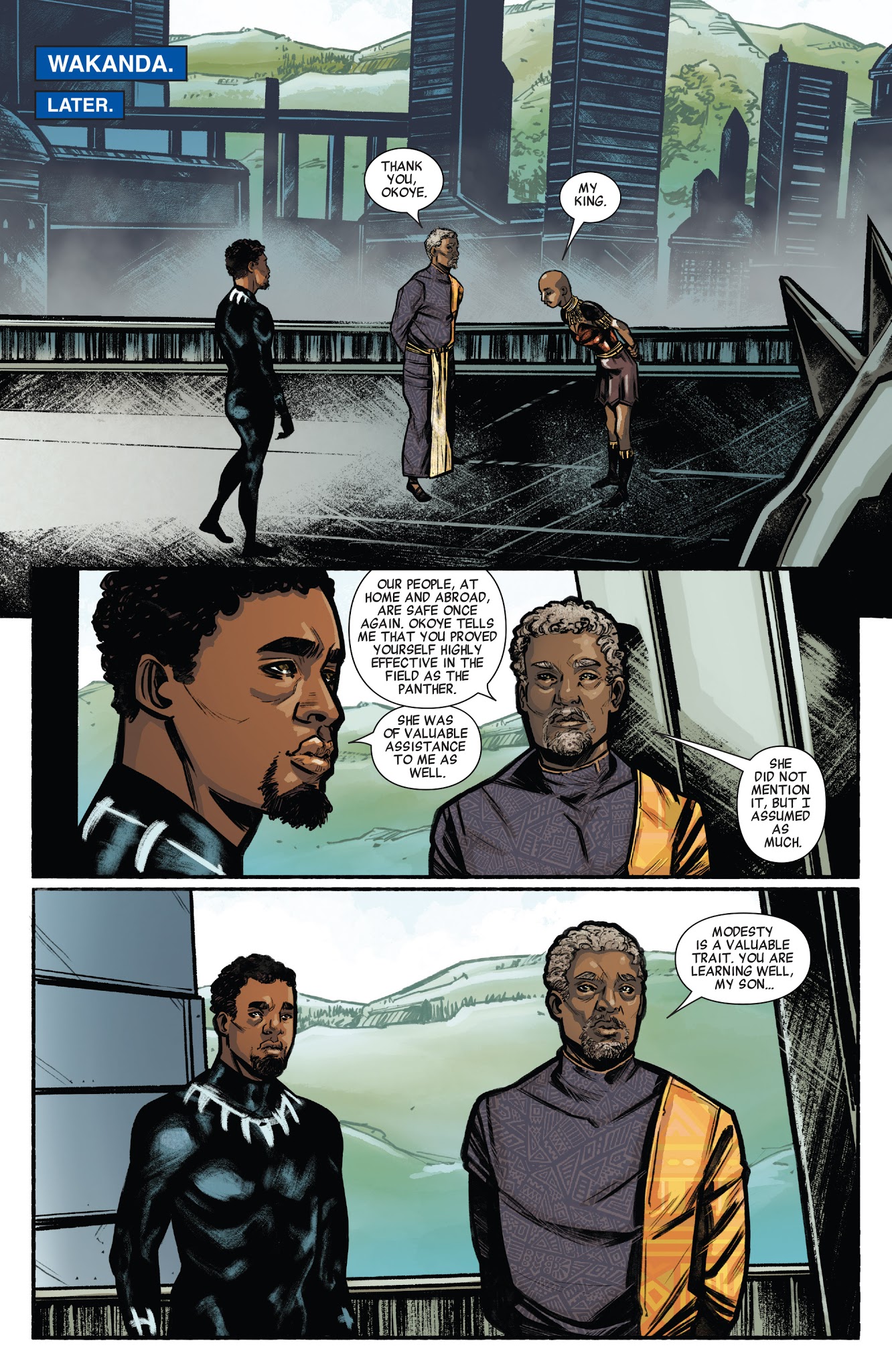 Read online Marvel's Black Panther Prelude comic -  Issue #2 - 21
