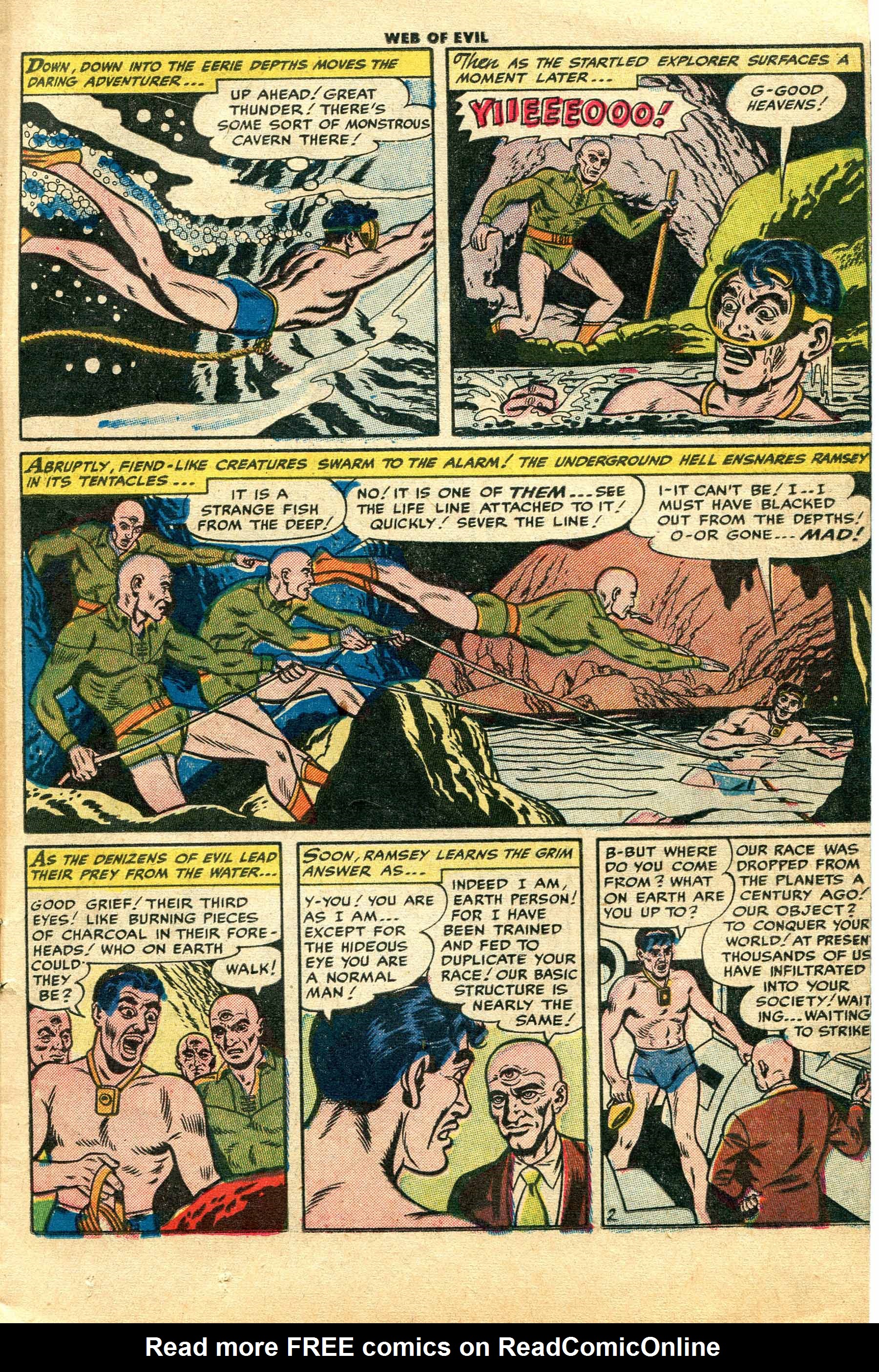 Read online Web of Evil comic -  Issue #10 - 13