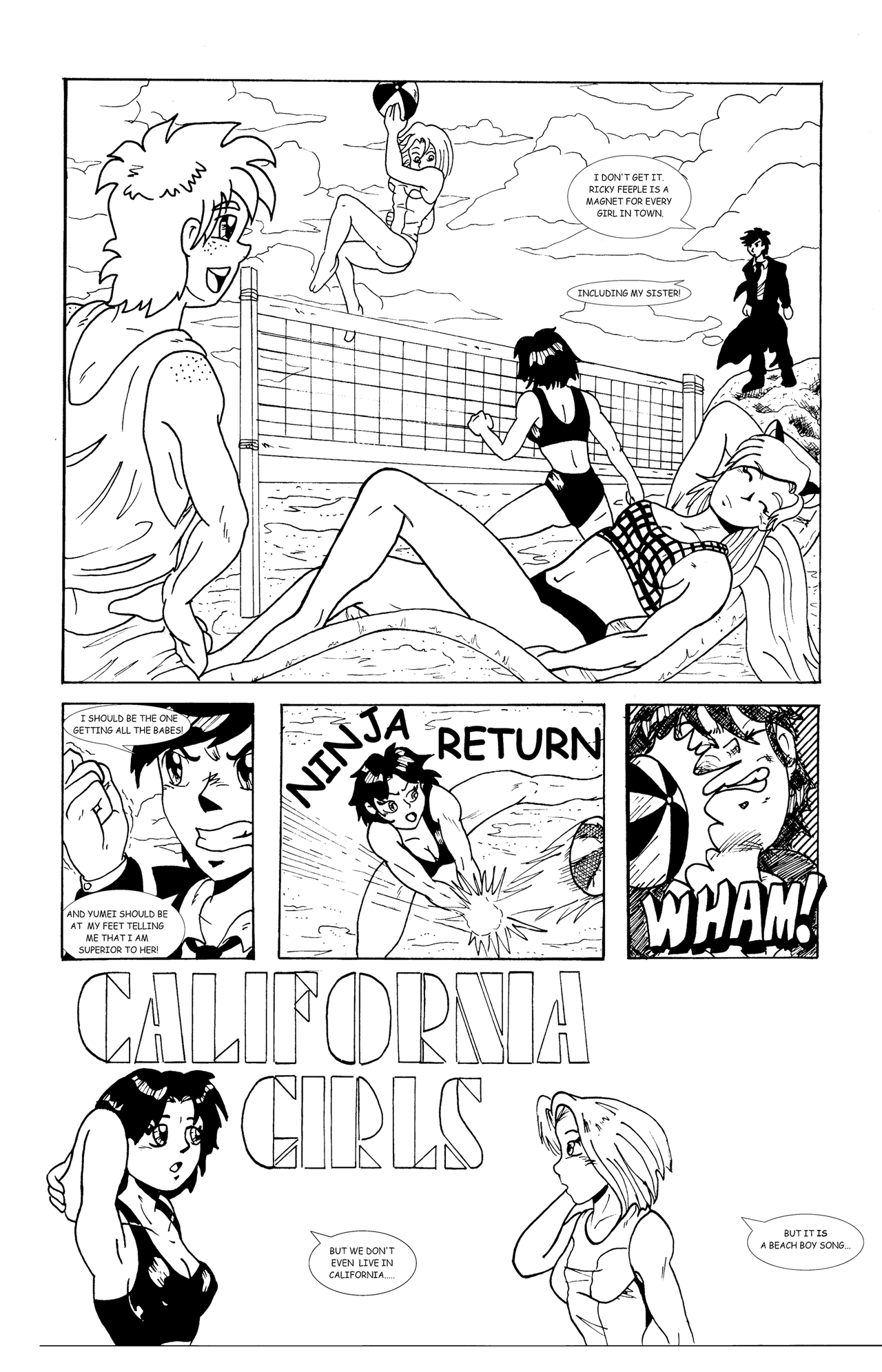 Read online Ninja High School Swimsuit comic -  Issue #2000 - 34
