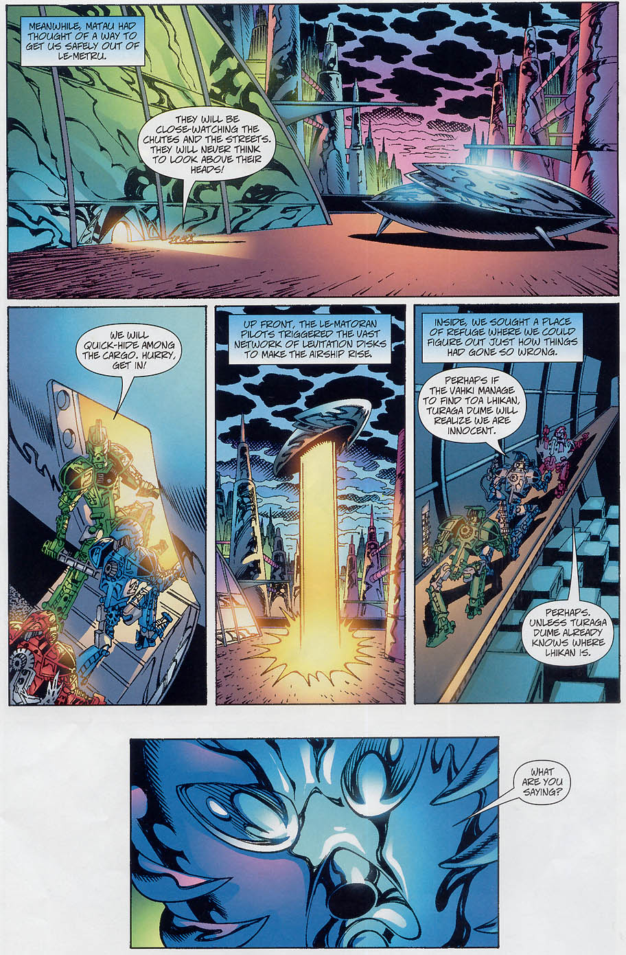 Read online Bionicle comic -  Issue #19 - 12