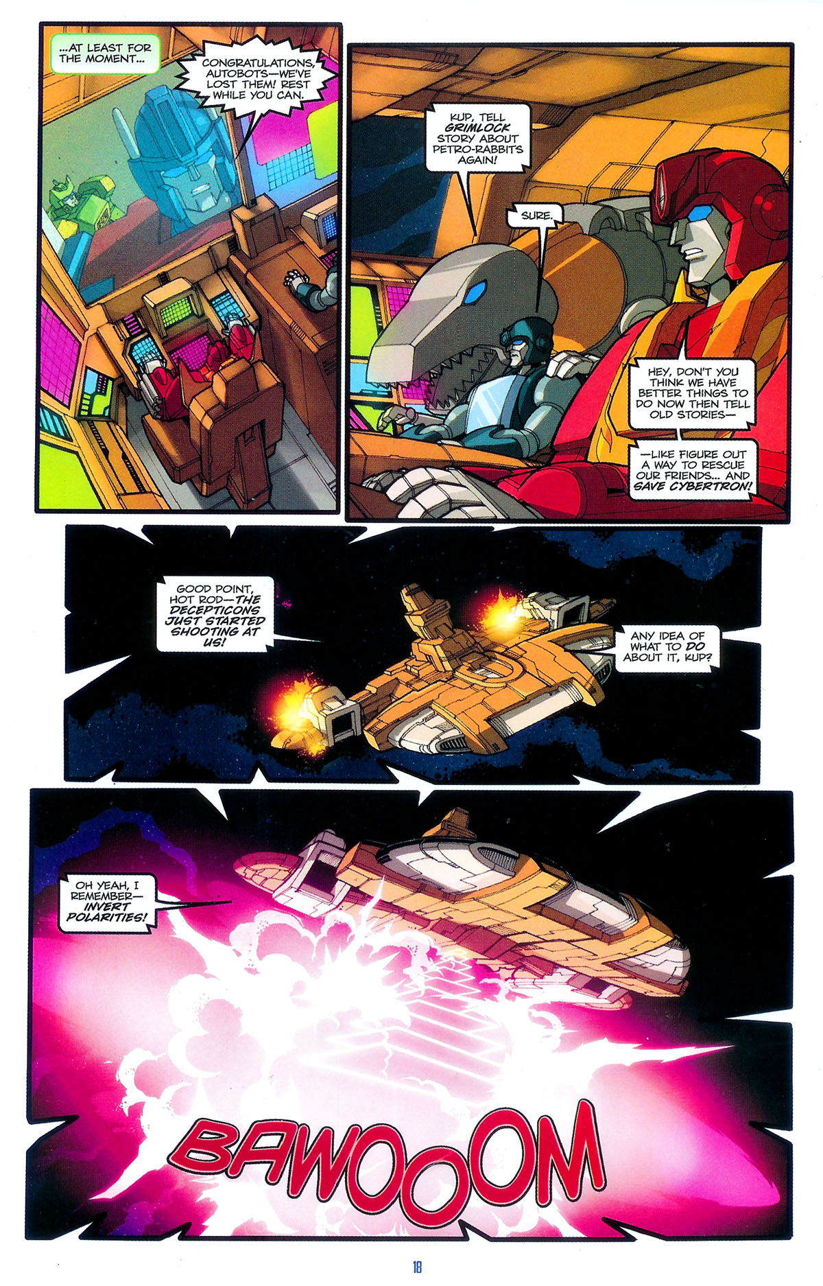 Read online The Transformers The Animated Movie comic Issue 2