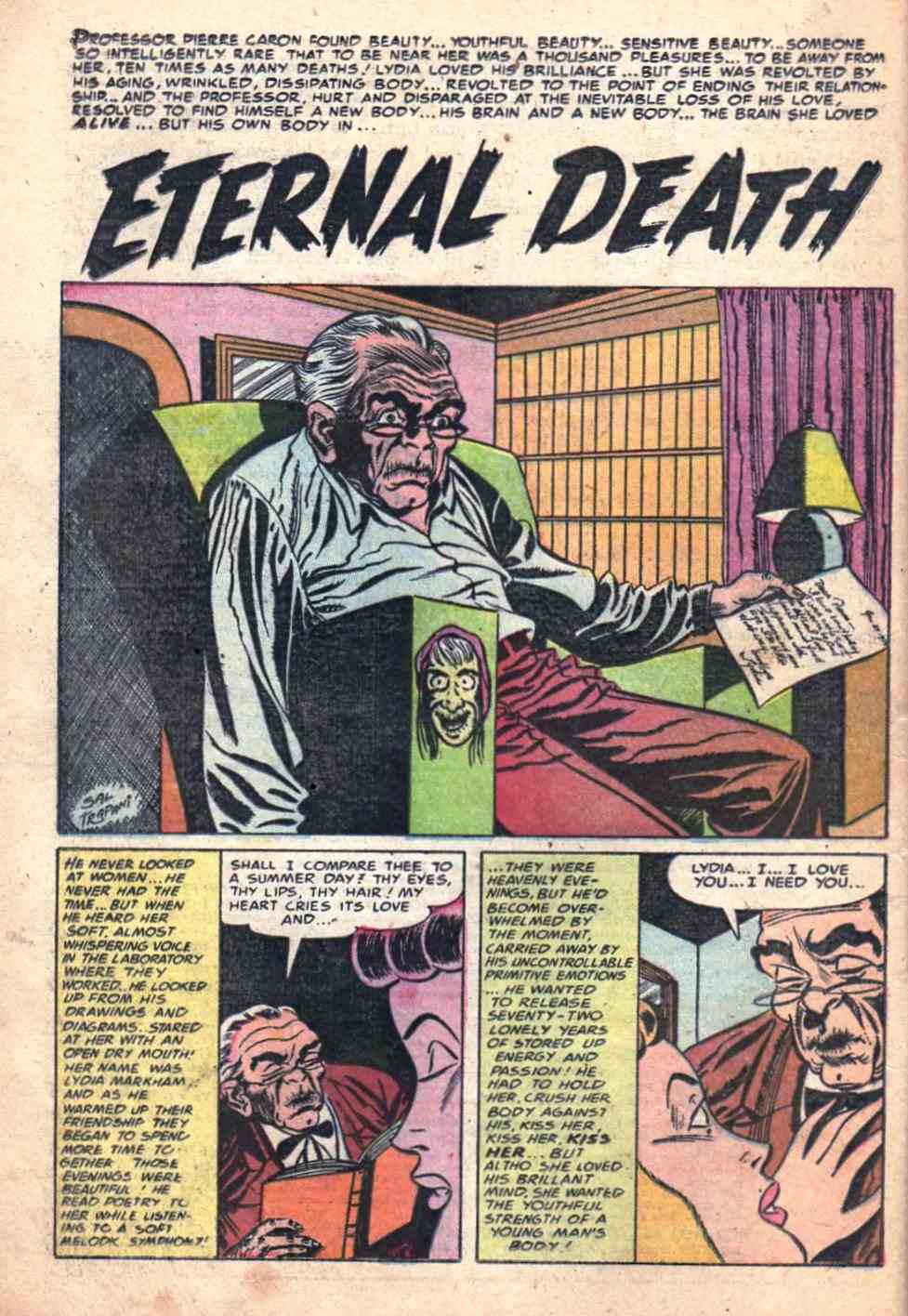 Read online Weird Mysteries (1952) comic -  Issue #10 - 16