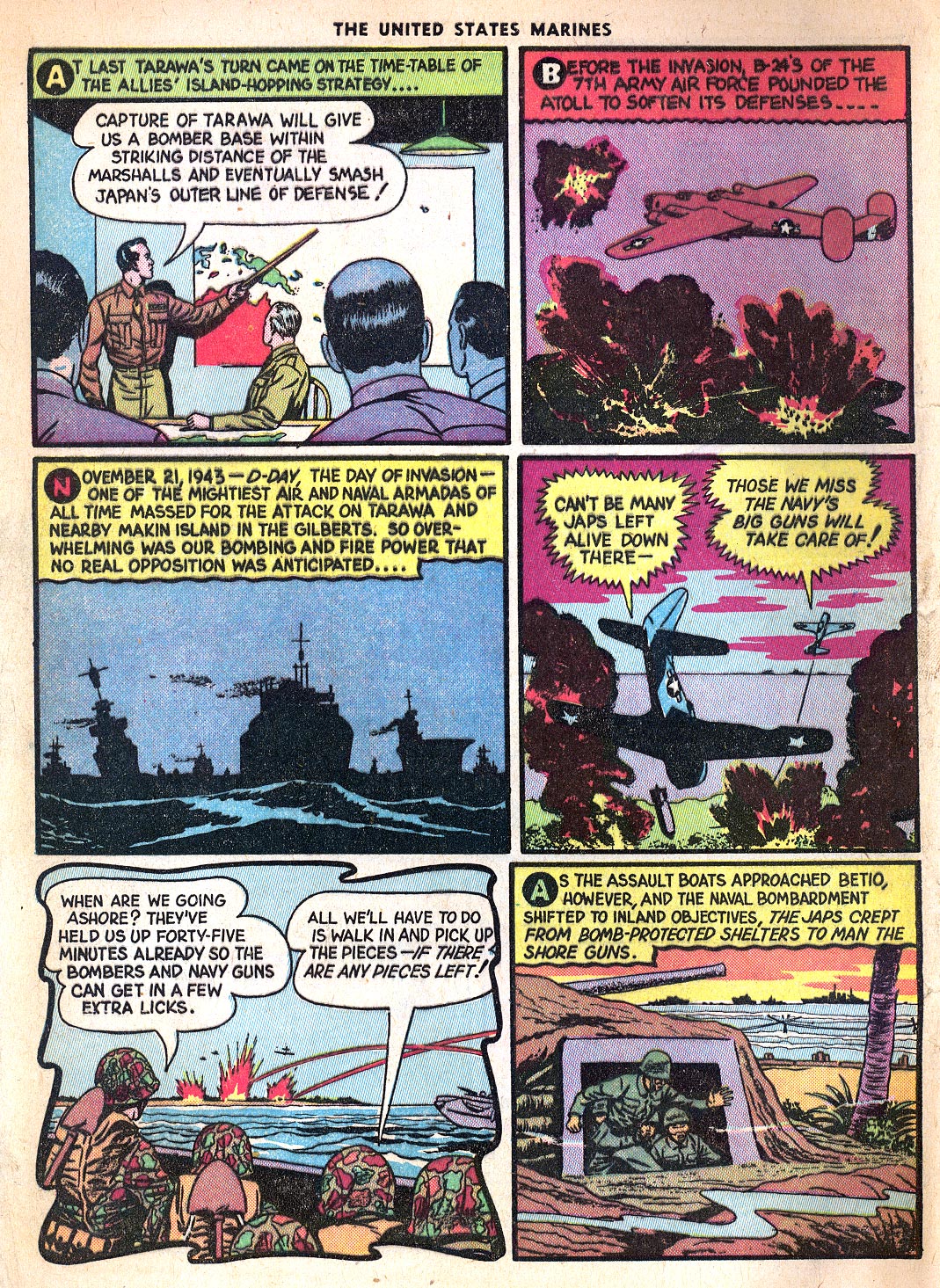 Read online United States Marines comic -  Issue #3 - 4