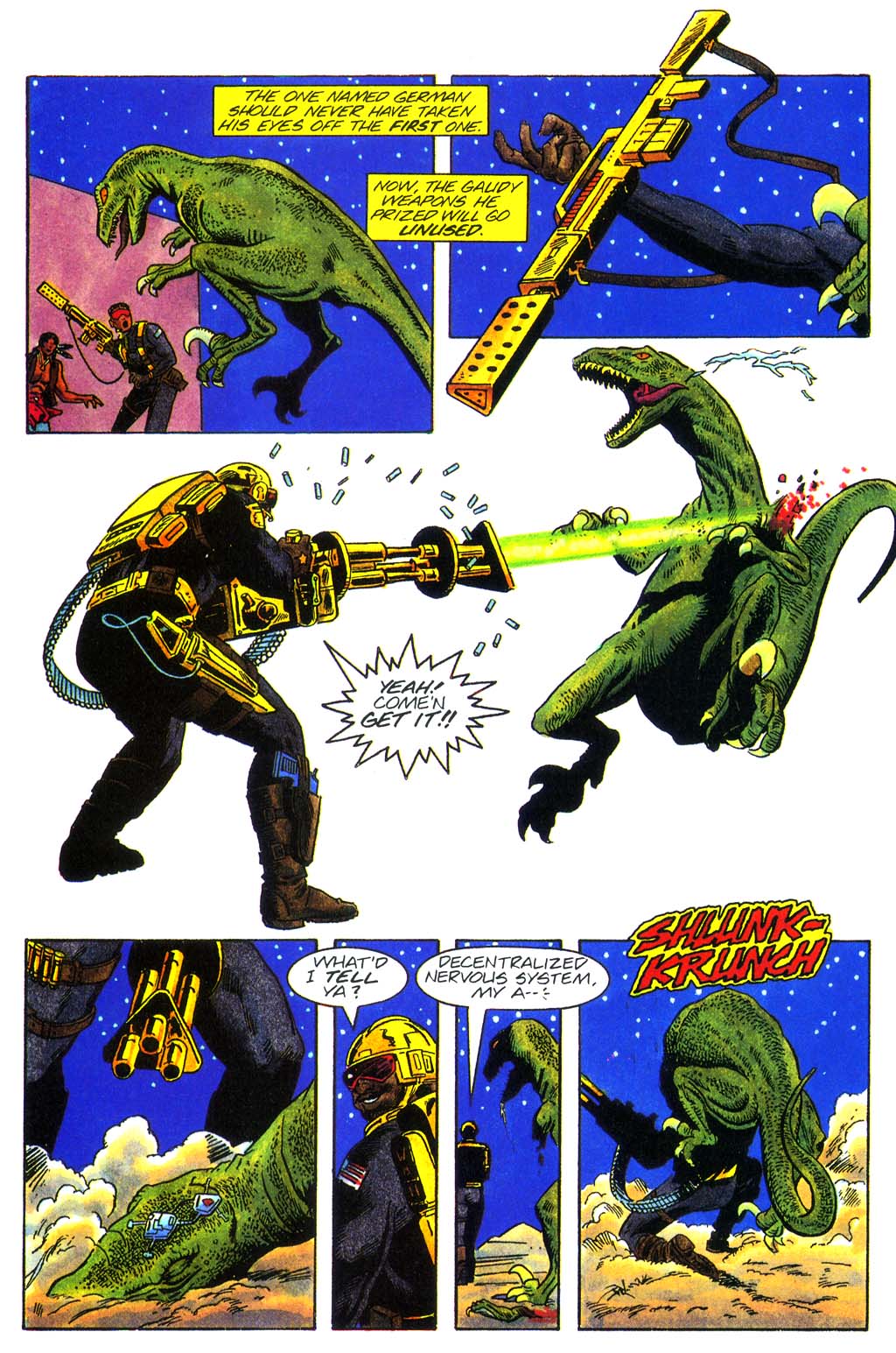 Read online Turok, Dinosaur Hunter (1993) comic -  Issue #17 - 17