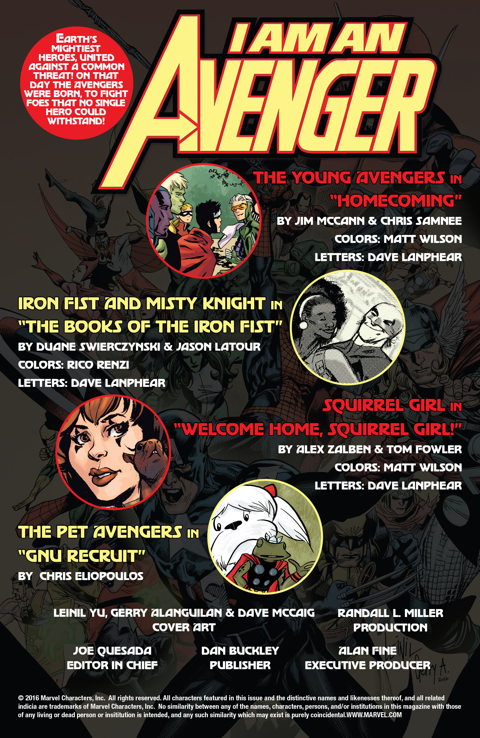 Read online I Am An Avenger comic -  Issue #1 - 2