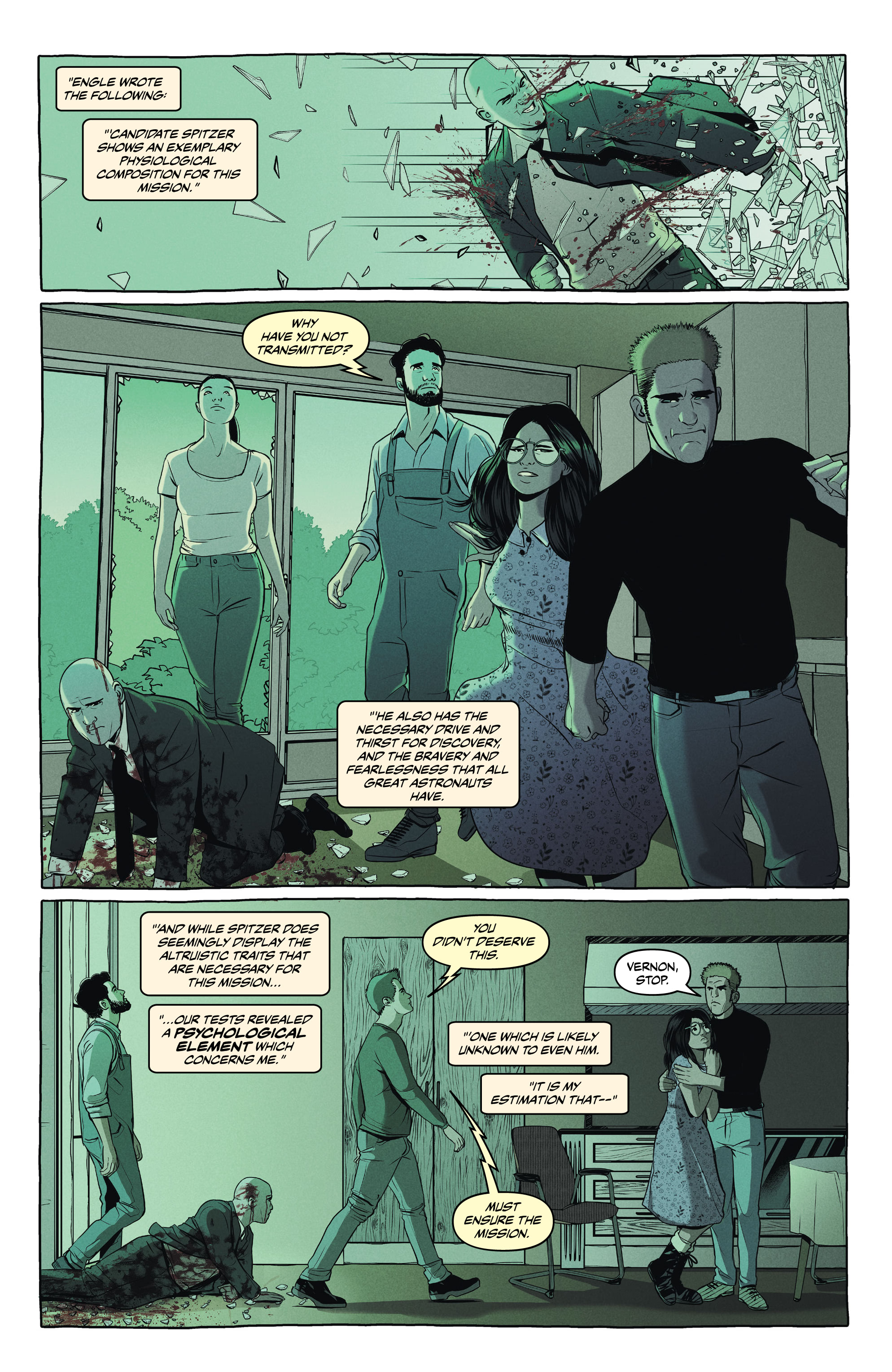 Read online Astronaut Down comic -  Issue #3 - 12
