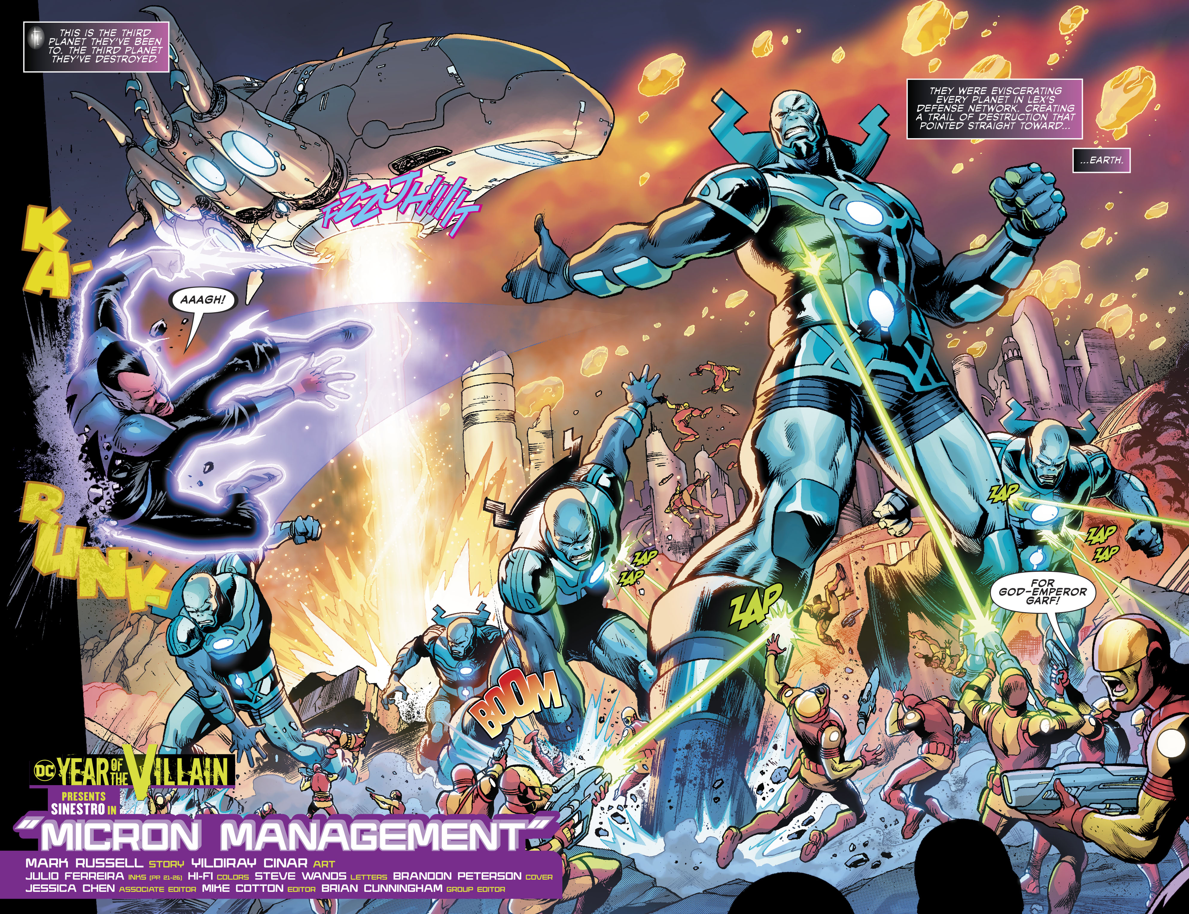 Read online Sinestro: Year of the Villain comic -  Issue # Full - 6