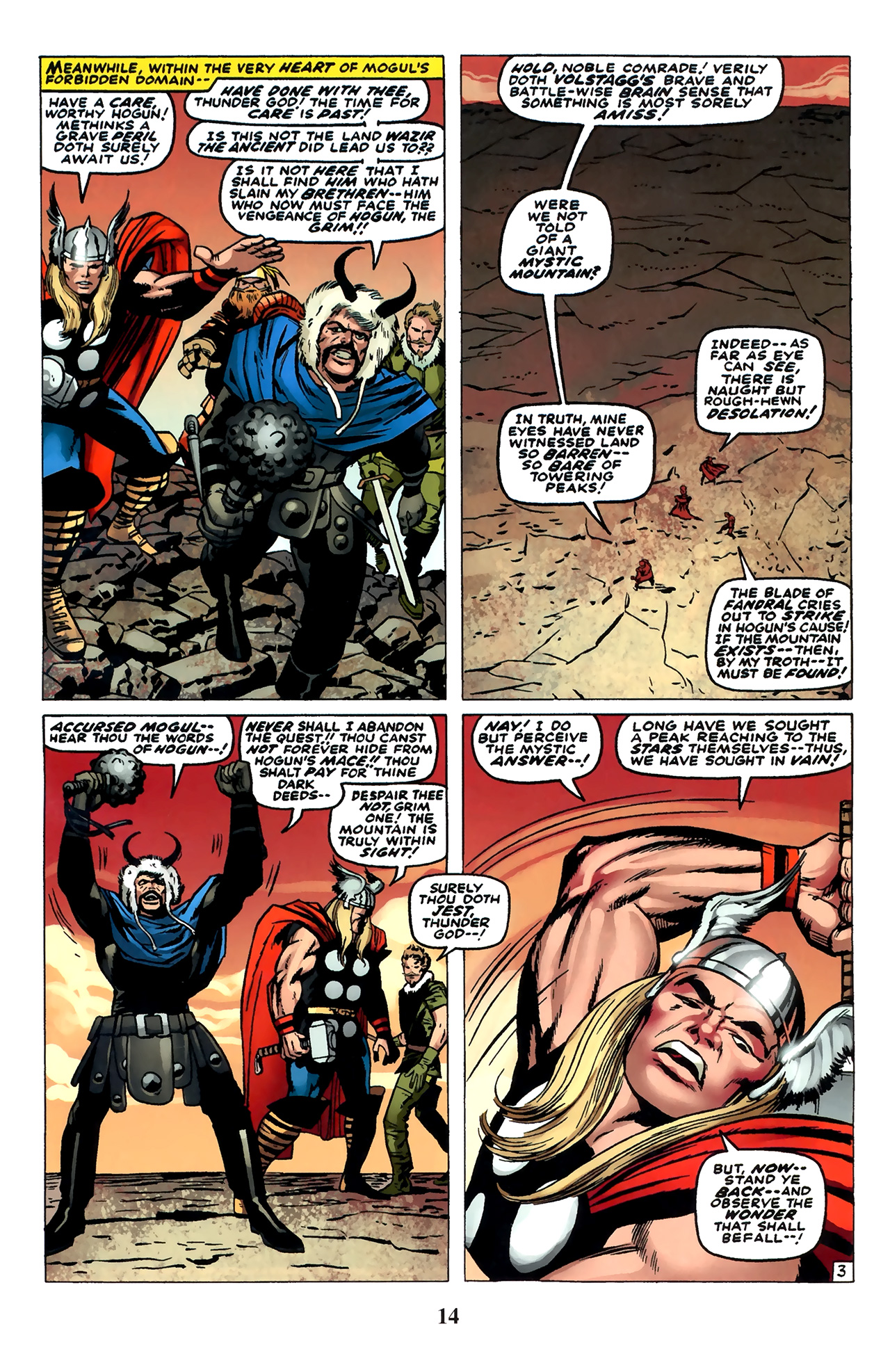 Read online Thor: Tales of Asgard by Stan Lee & Jack Kirby comic -  Issue #6 - 16