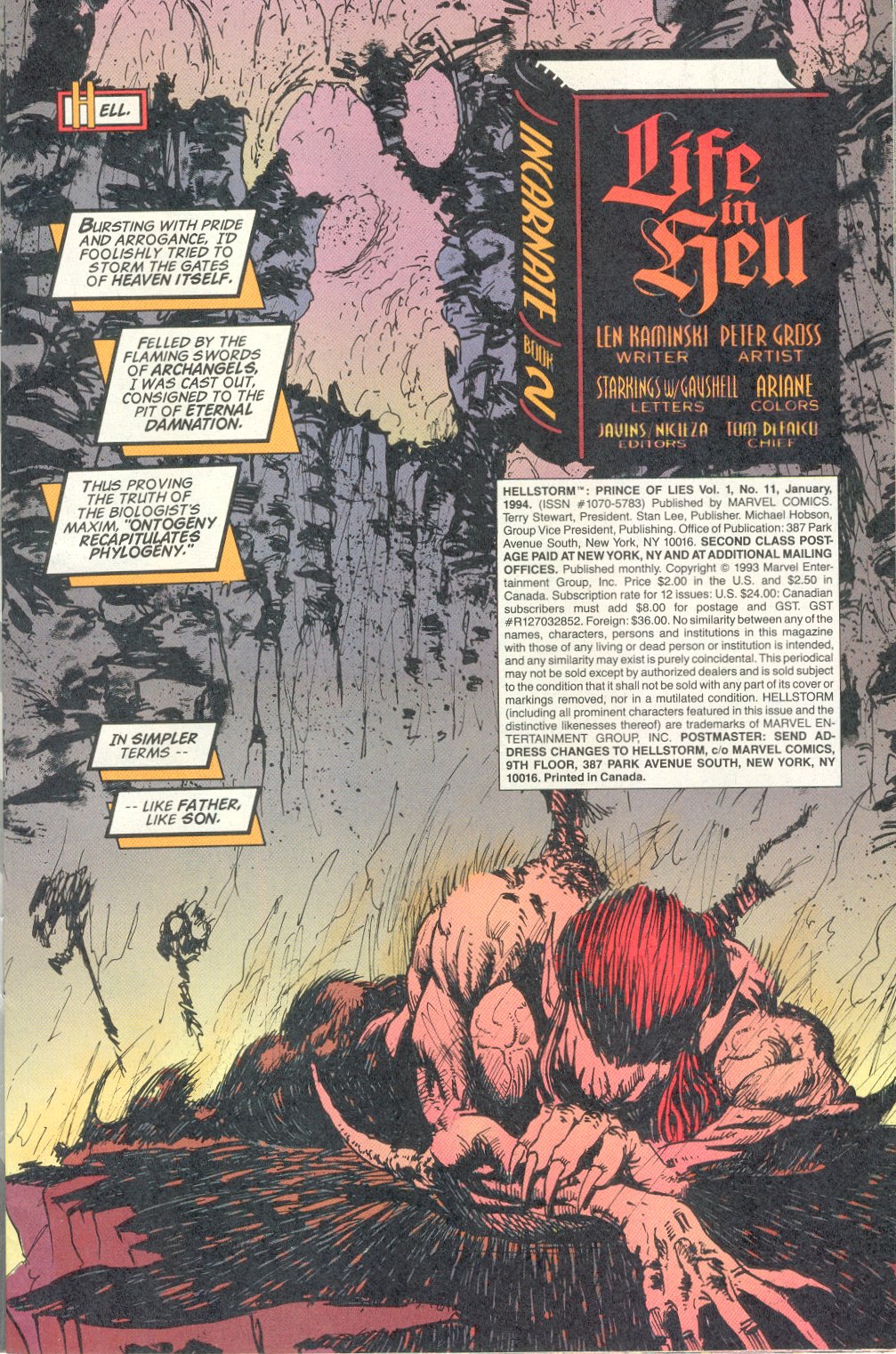 Read online Hellstorm: Prince of Lies comic -  Issue #11 - 2