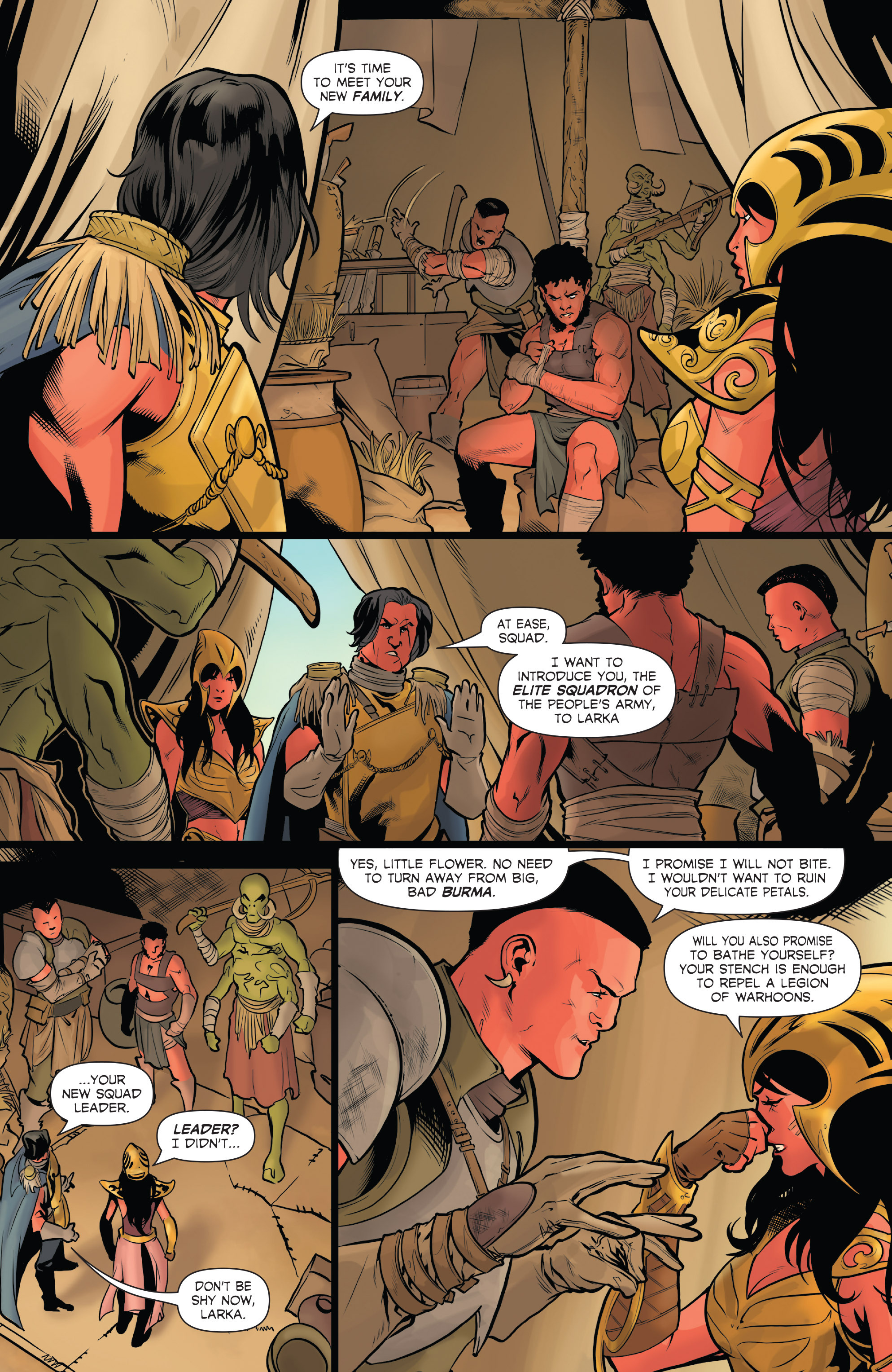 Read online Dejah Thoris comic -  Issue #3 - 5