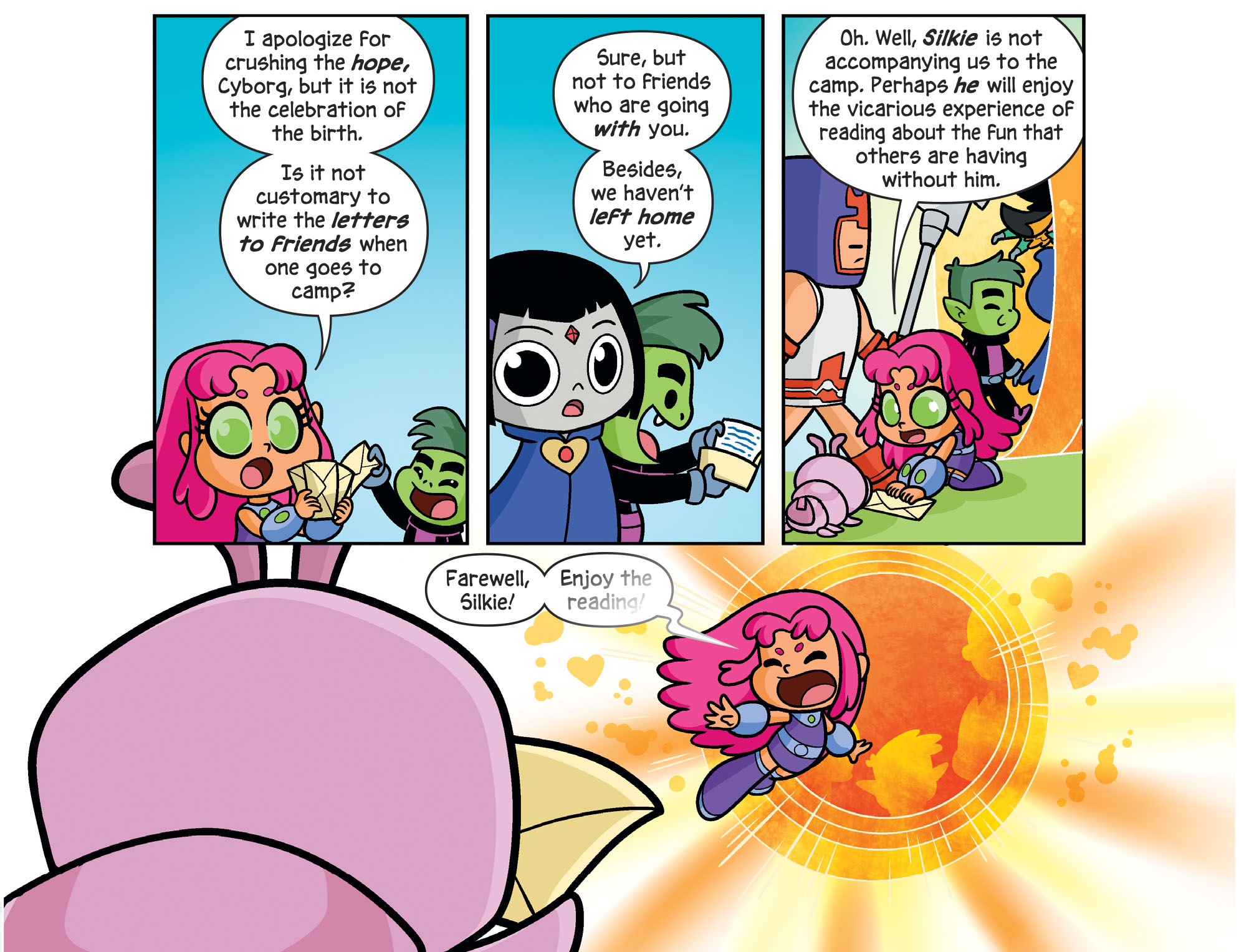 Read online Teen Titans Go! To Camp comic -  Issue #2 - 5