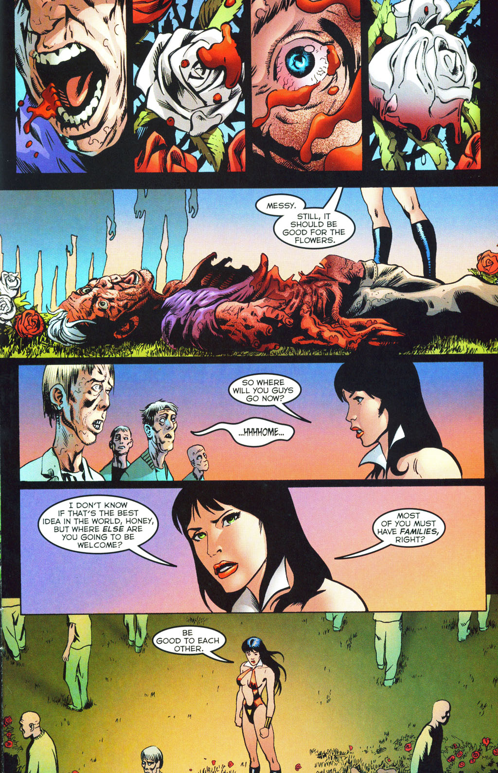 Read online Vampirella (2001) comic -  Issue #21 - 22