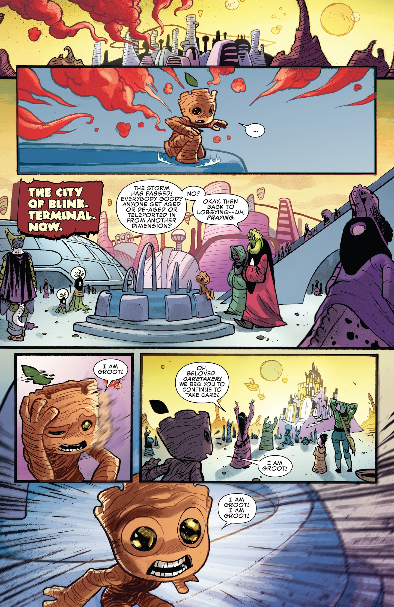 Read online I Am Groot comic -  Issue #4 - 7