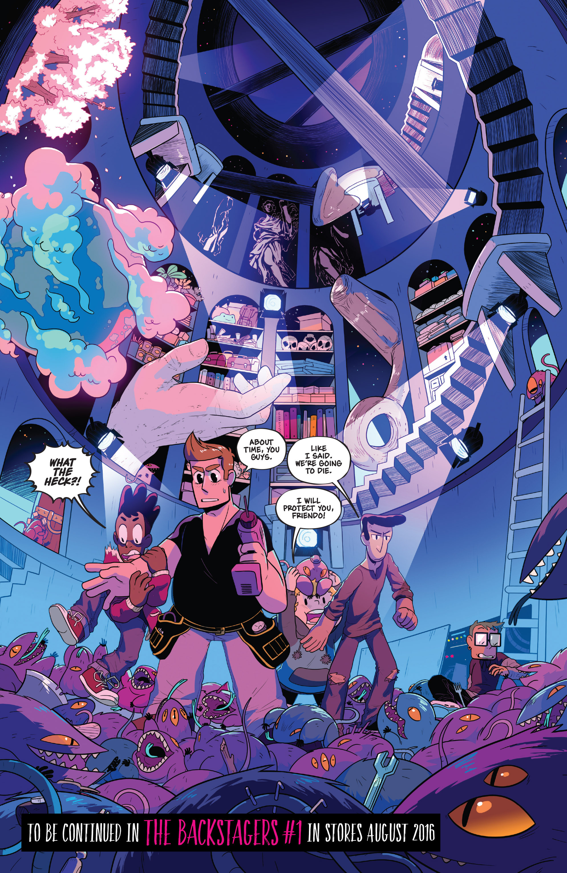 Read online Lumberjanes/Gotham Academy comic -  Issue #1 - 30