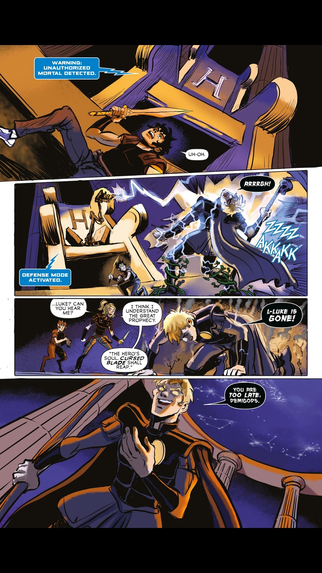 Read online Percy Jackson and the Olympians comic -  Issue # TPB 5 - 112