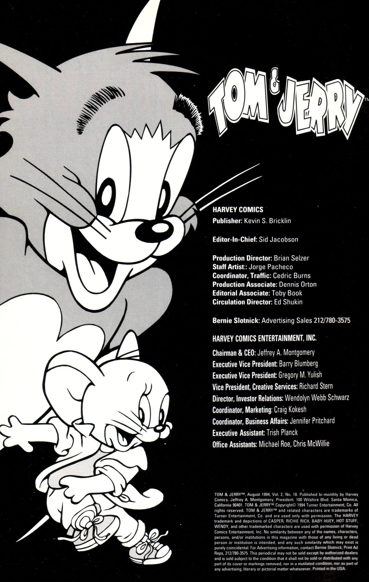 Read online Tom & Jerry comic -  Issue #18 - 2