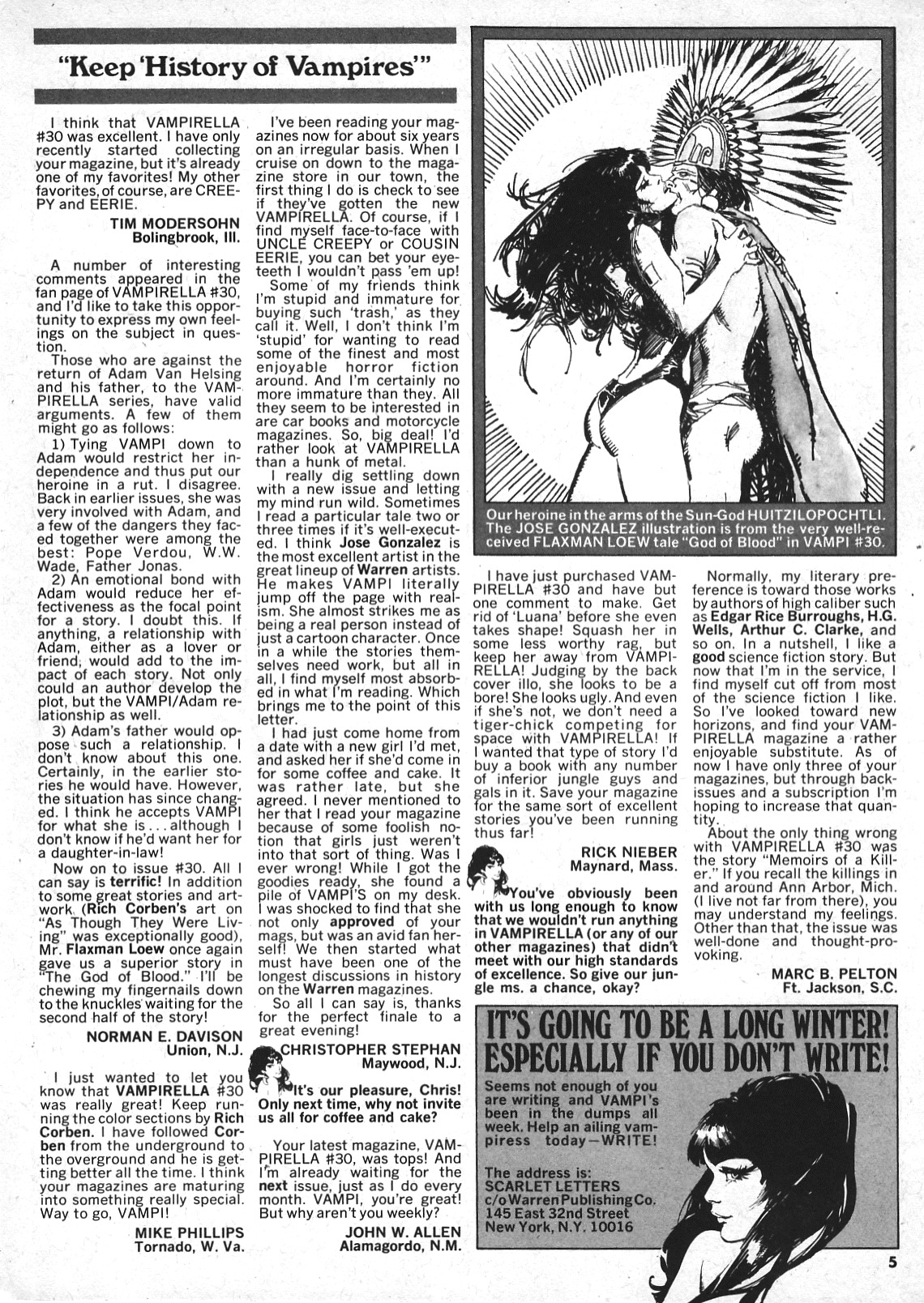 Read online Vampirella (1969) comic -  Issue #32 - 5