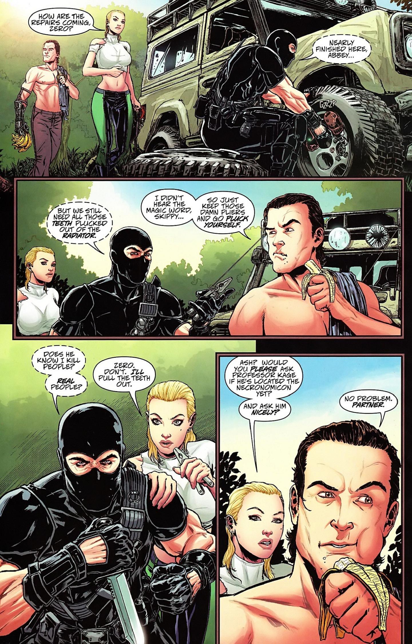 Read online Danger Girl and the Army of Darkness comic -  Issue #5 - 23