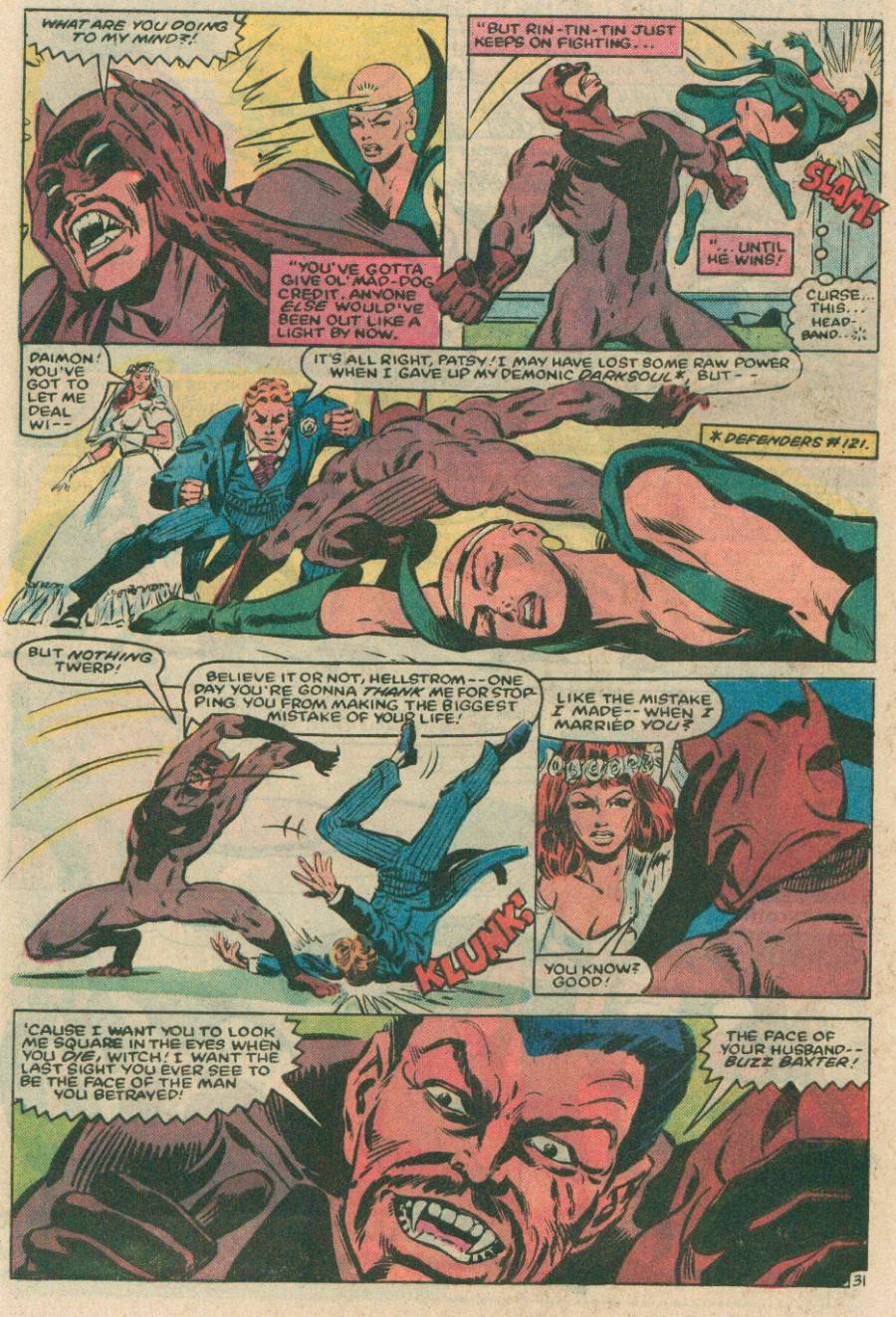 Read online The Defenders (1972) comic -  Issue #125 - 32