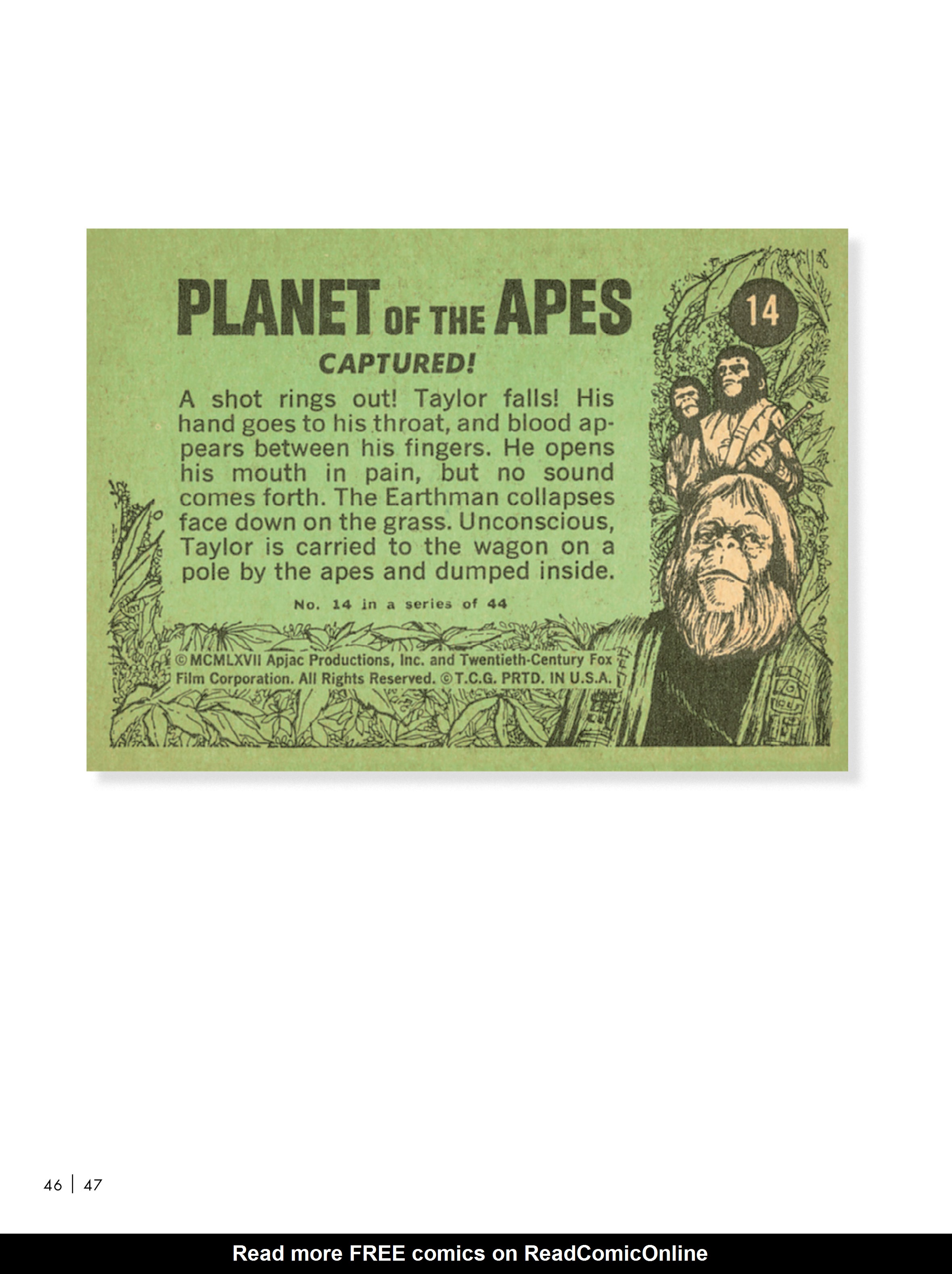 Read online Planet of the Apes: The Original Topps Trading Card Series comic -  Issue # TPB (Part 1) - 51
