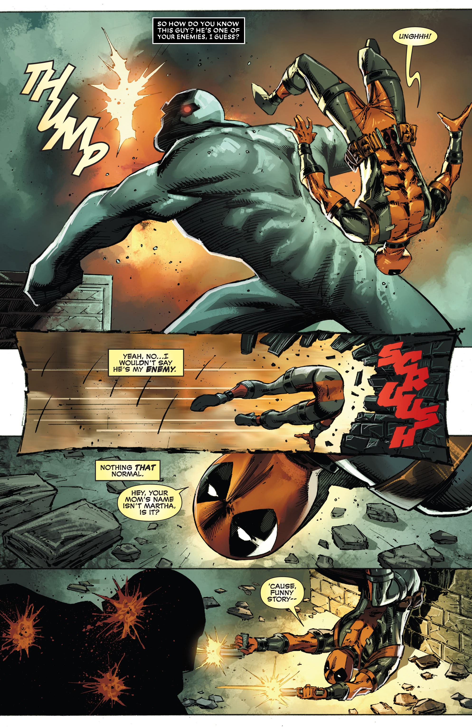 Read online Deadpool: Bad Blood (2022) comic -  Issue #1 - 8