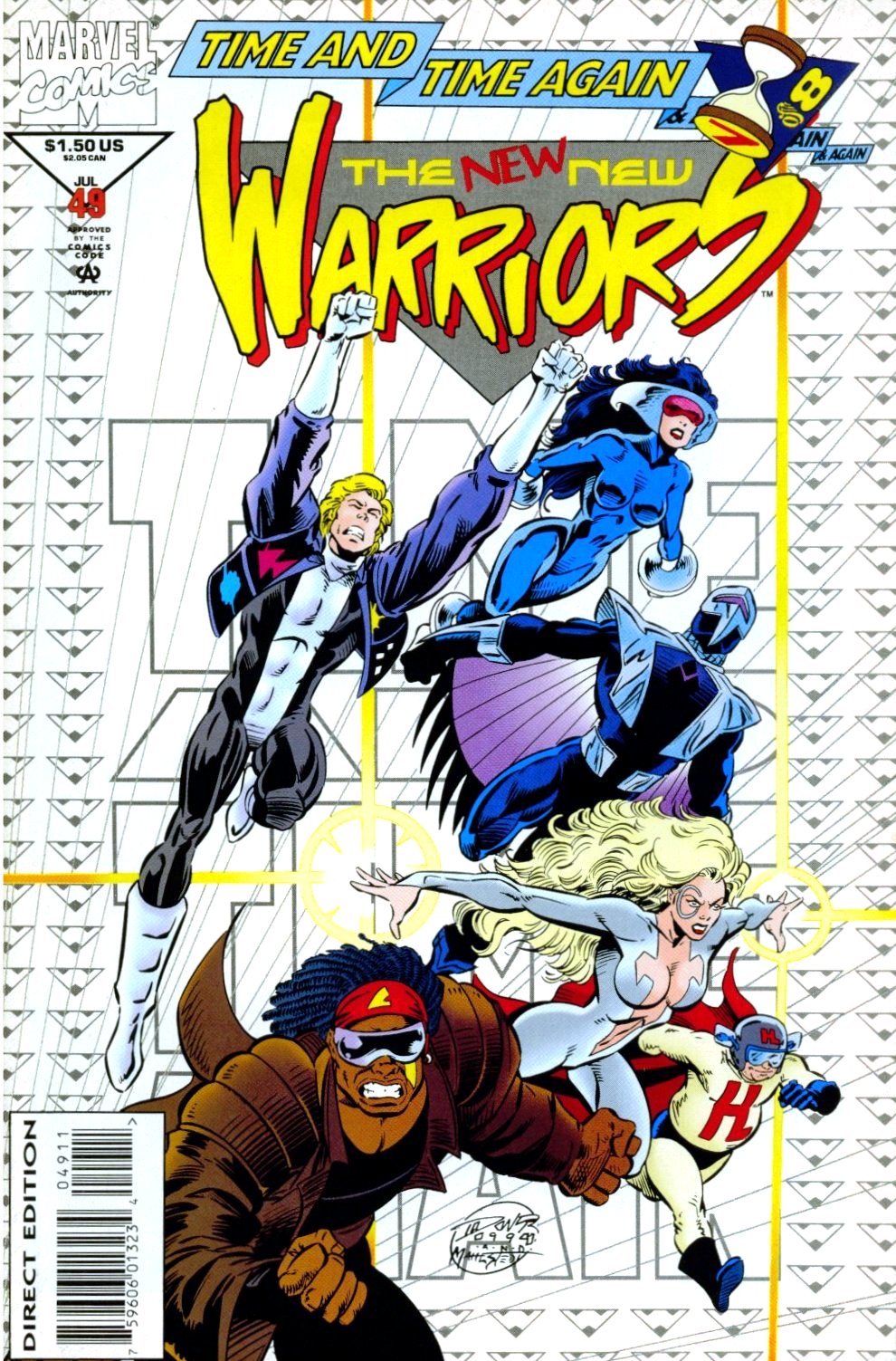 The New Warriors Issue #49 #53 - English 1