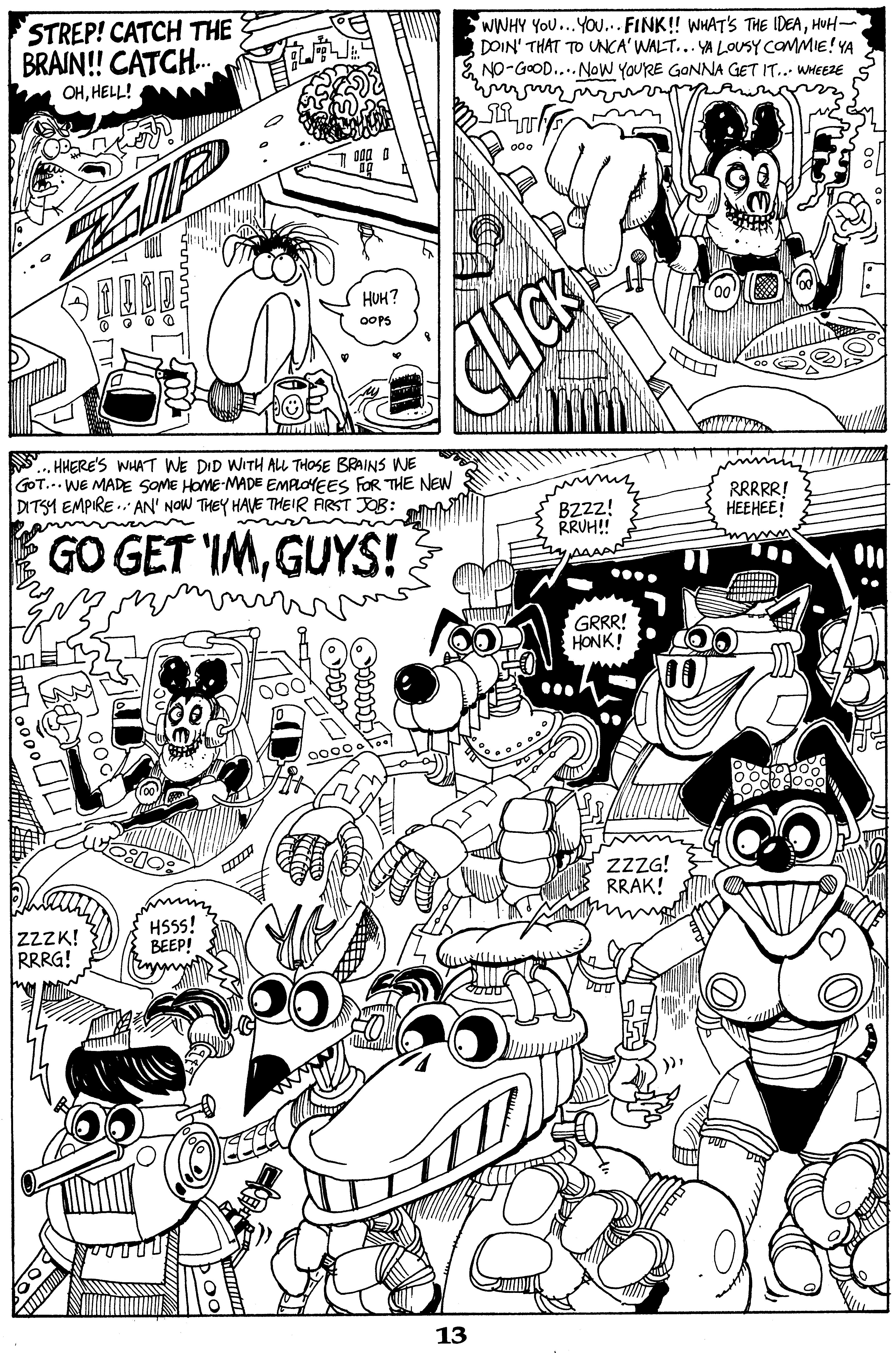 Read online Critters comic -  Issue #30 - 15