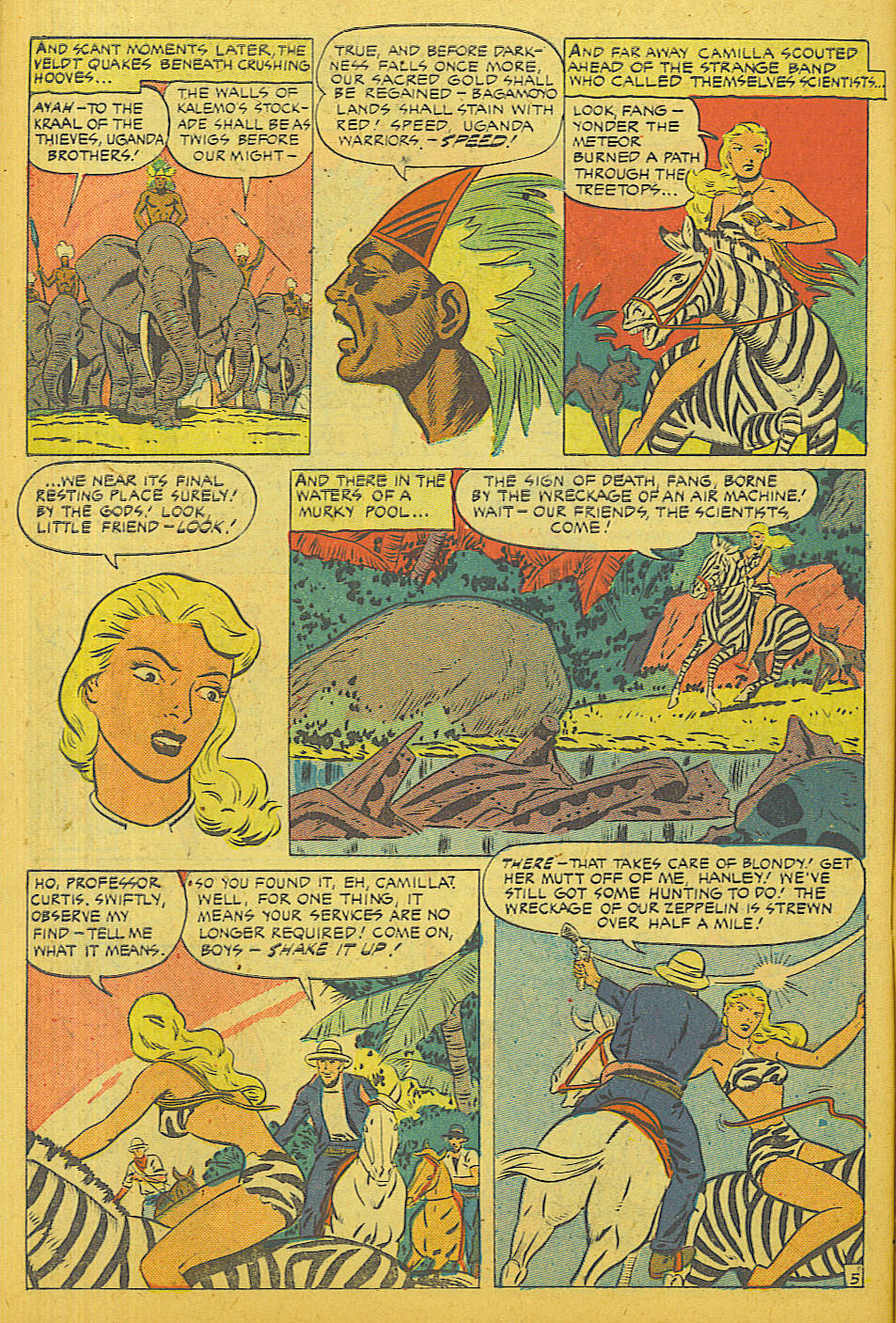 Read online Jungle Comics comic -  Issue #136 - 45