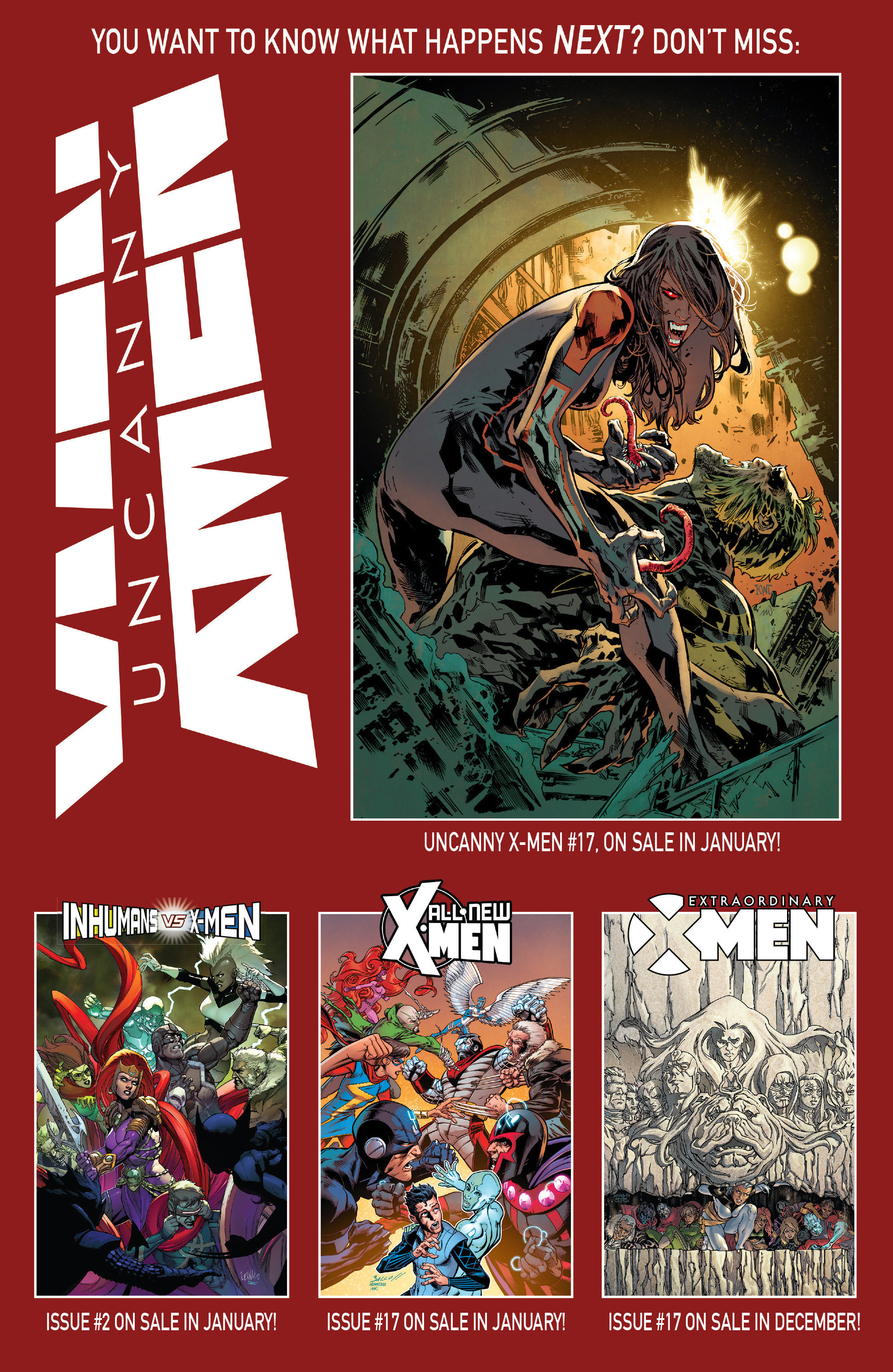 Read online Uncanny X-Men (2016) comic -  Issue #16 - 21