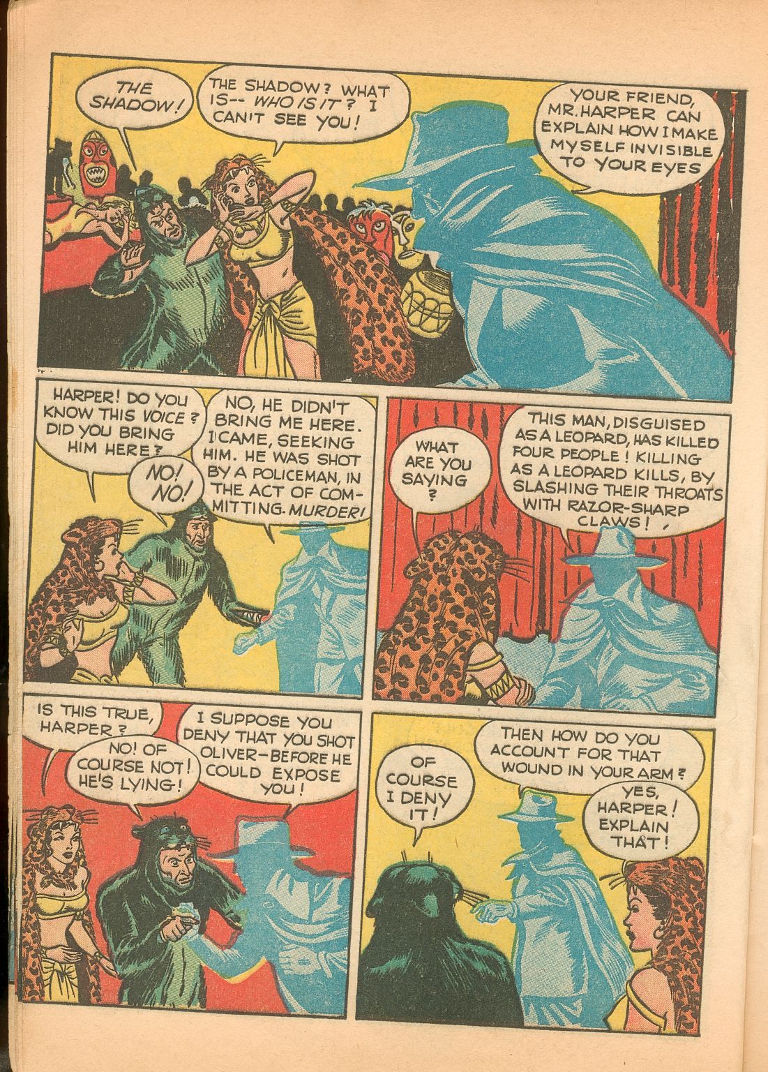 Read online Shadow Comics comic -  Issue #11 - 14