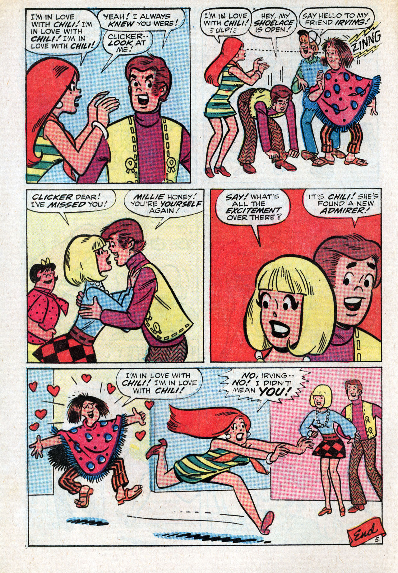 Read online Millie the Model comic -  Issue #185 - 8