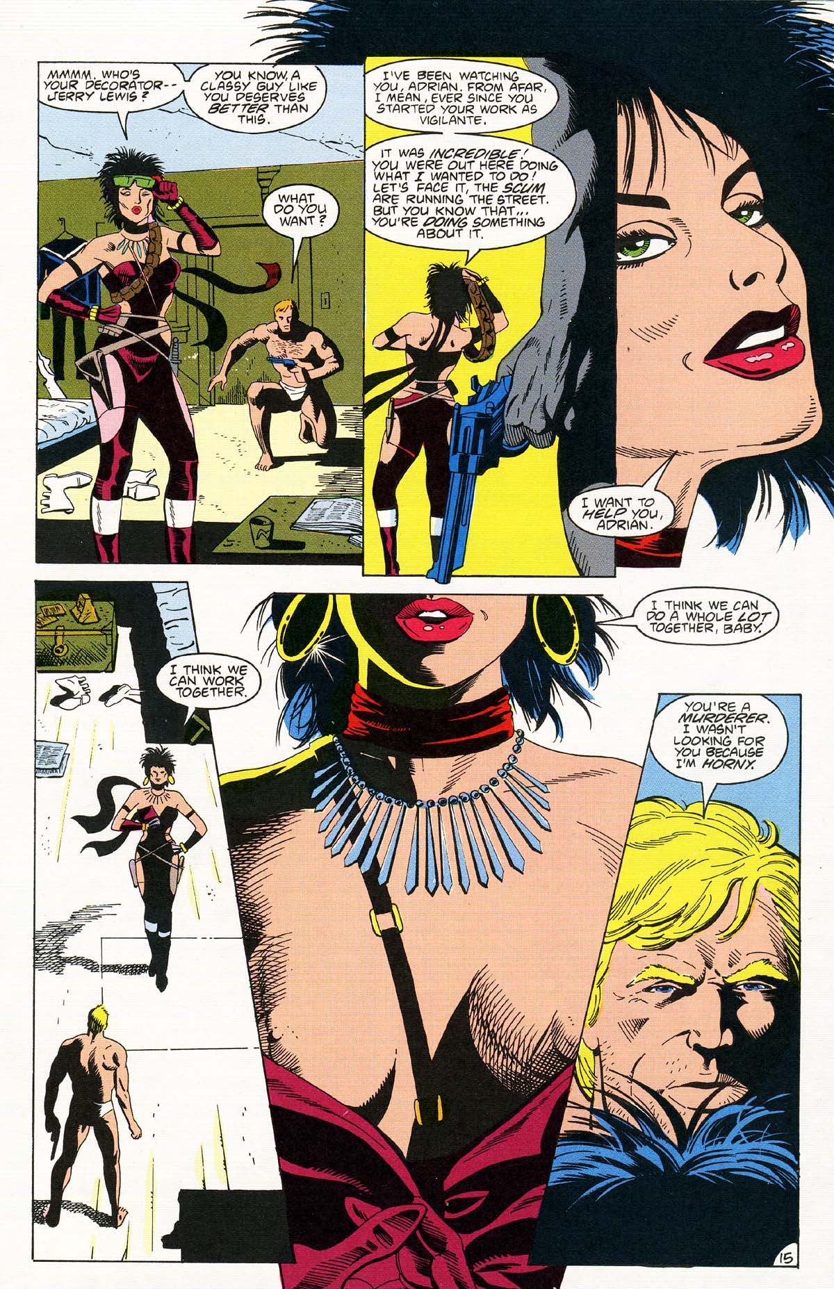Read online Vigilante (1983) comic -  Issue #45 - 17
