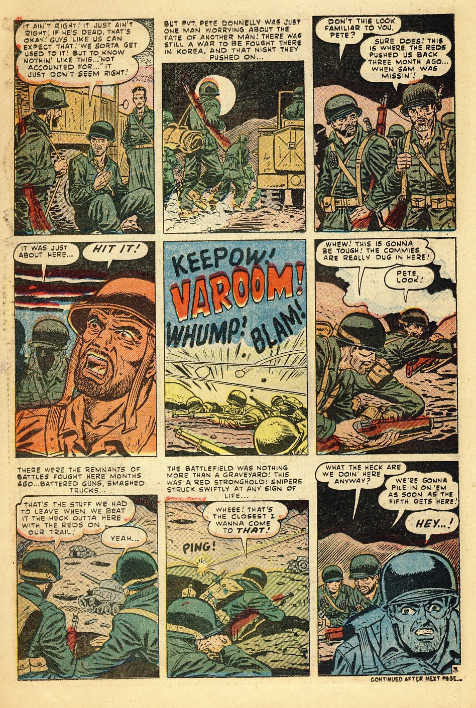 Read online War Comics comic -  Issue #11 - 20