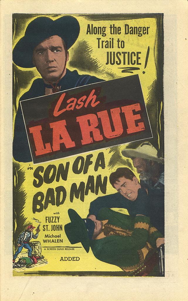 Read online Lash LaRue Western comic -  Issue #1 - 34