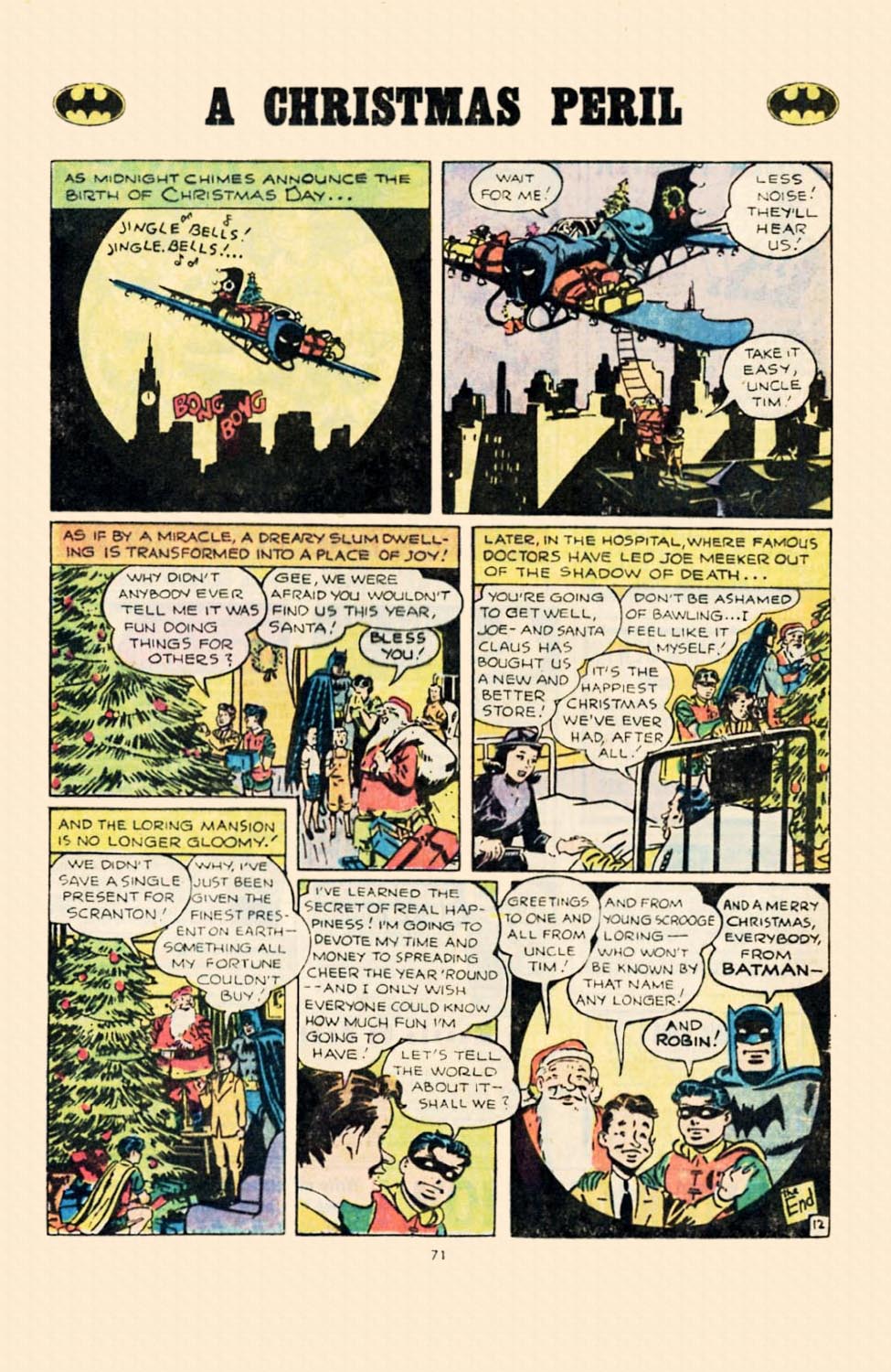 Read online Batman (1940) comic -  Issue #261 - 71