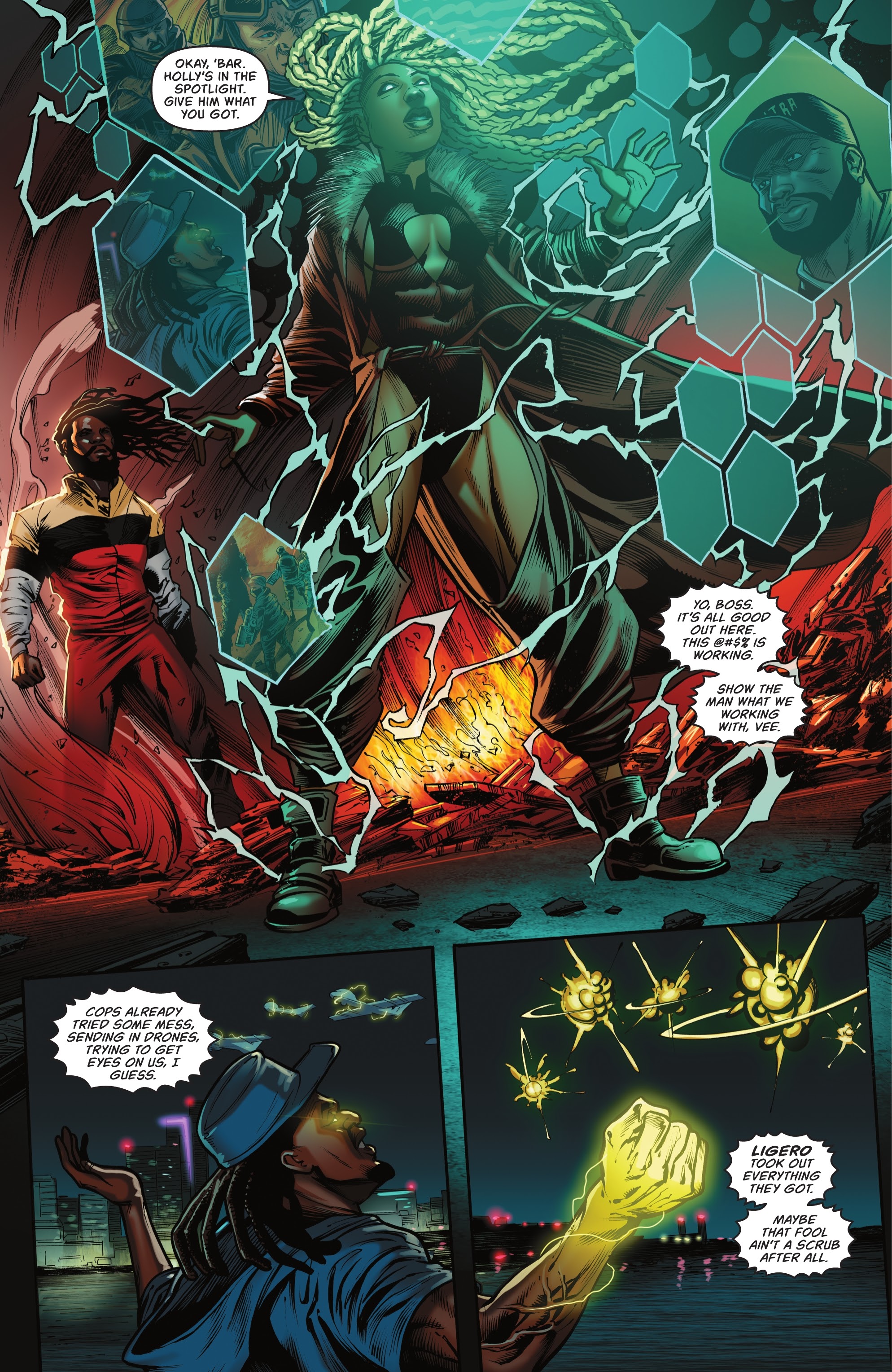 Read online Blood Syndicate: Season One comic -  Issue #5 - 5