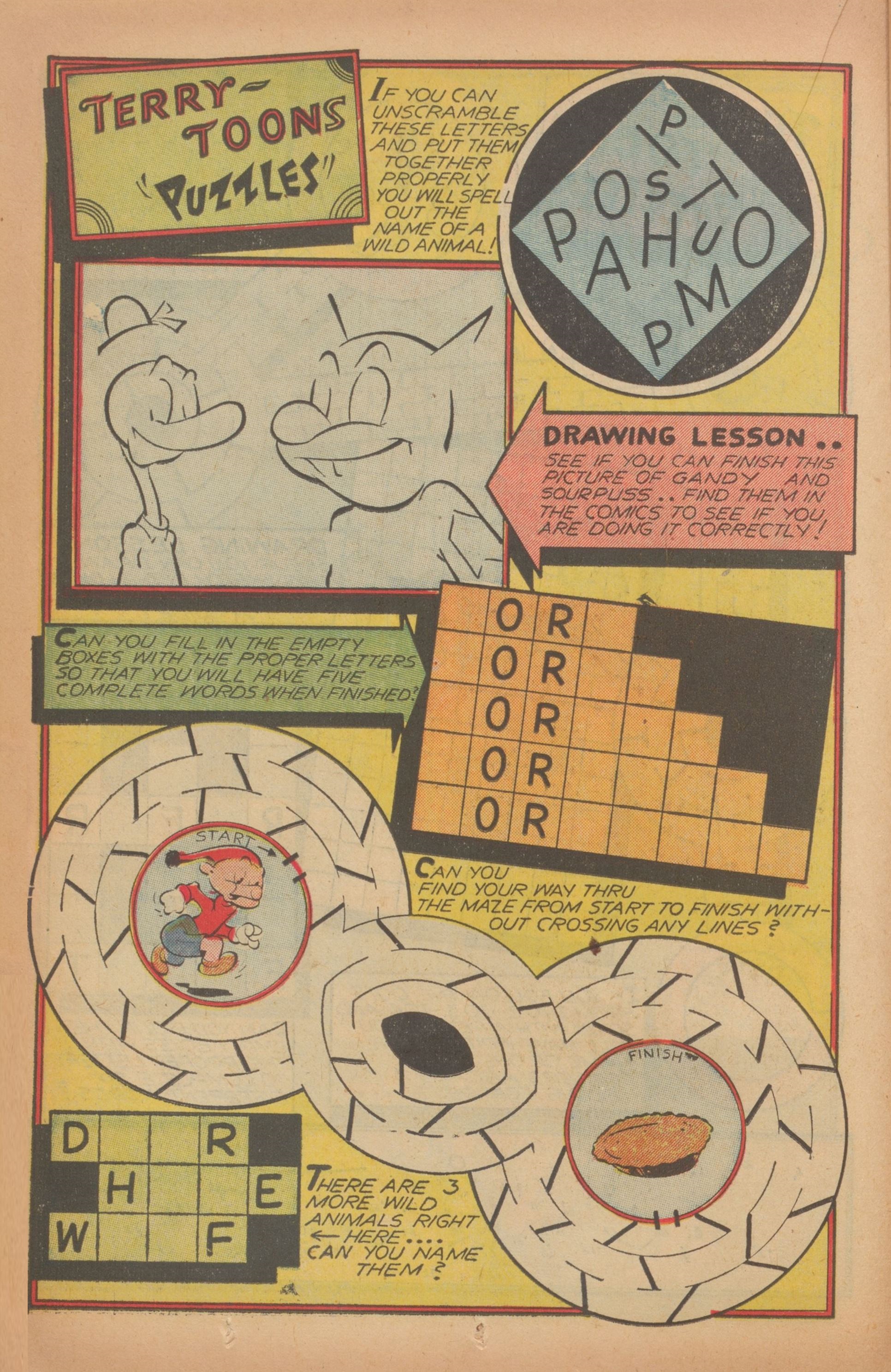 Read online Terry-Toons Comics comic -  Issue #24 - 24