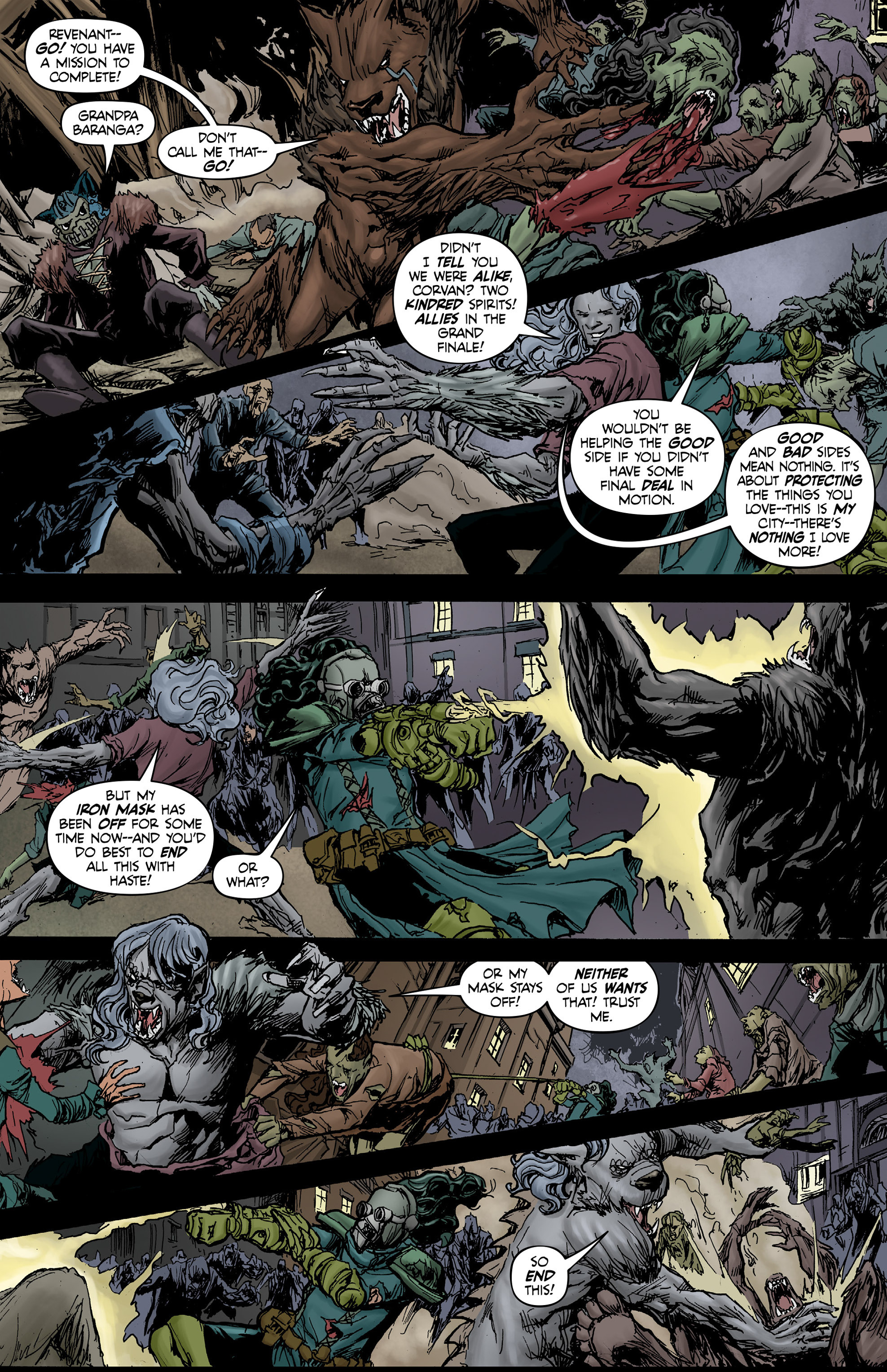 Read online Raven Nevermore comic -  Issue #9 - 19