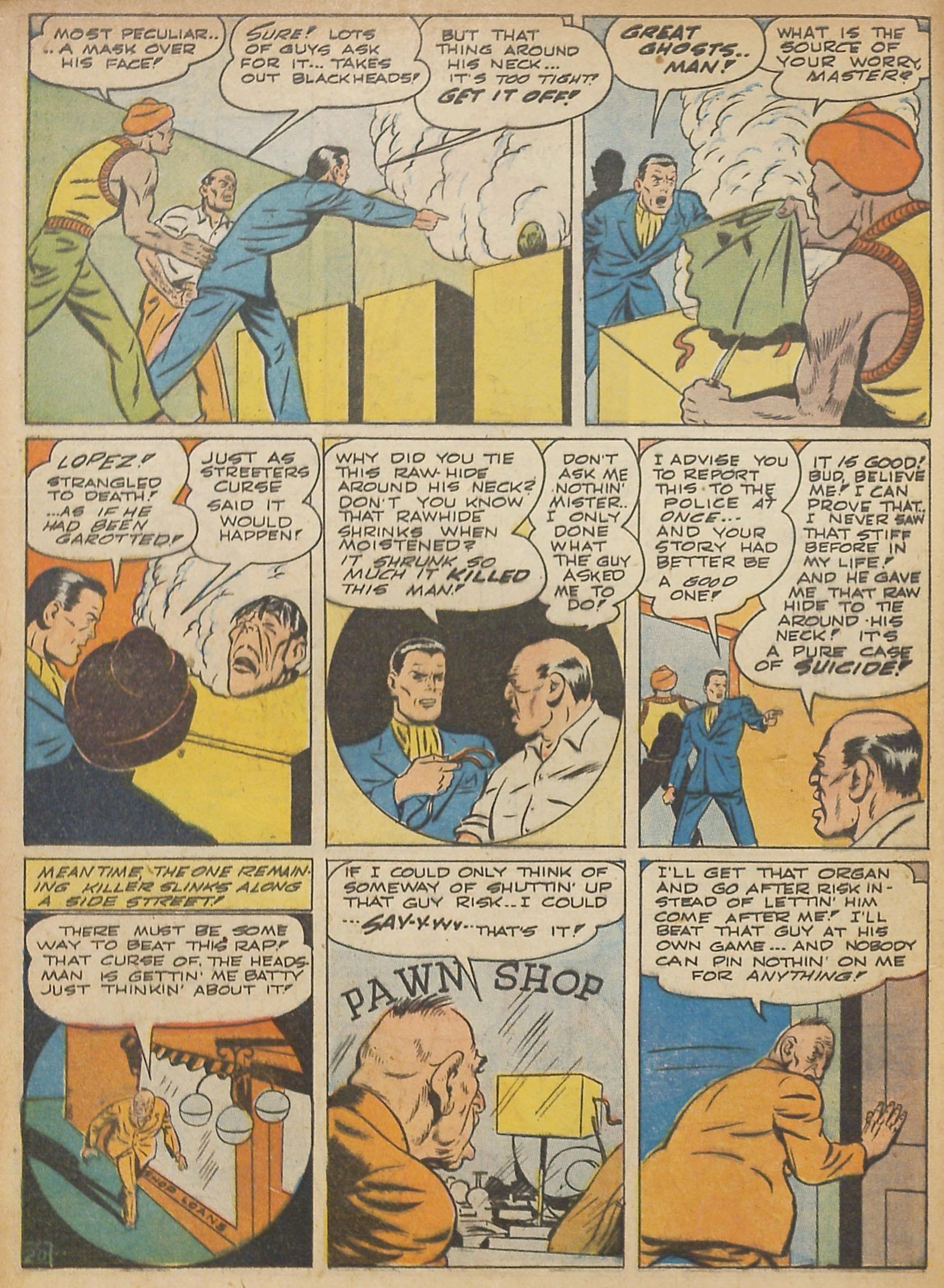 Read online Super-Mystery Comics comic -  Issue #14 - 22